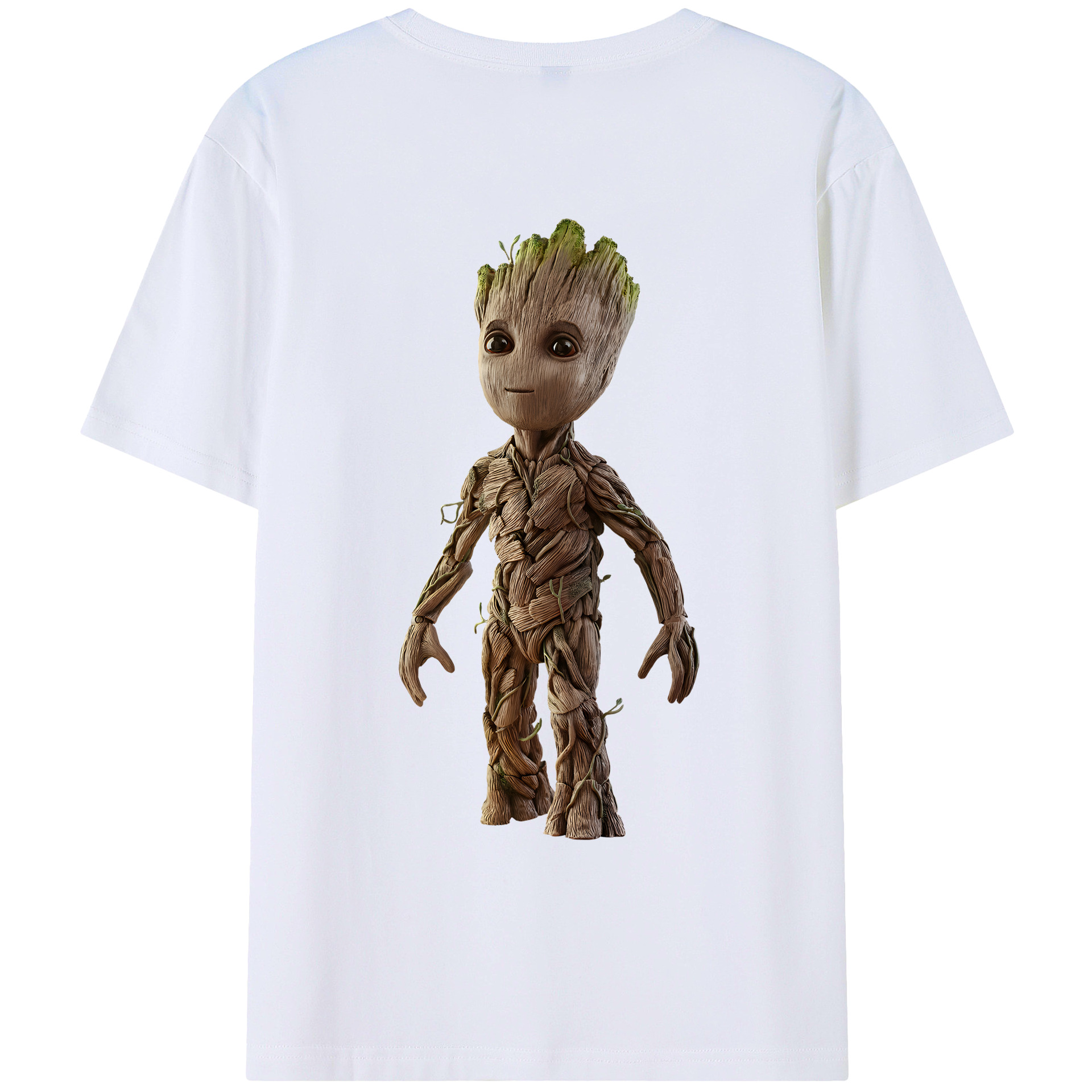 （画像用） アベンジャーズ The Avengers 綿100％ メンズ半袖Tシャツ（バックプリント） 通気性