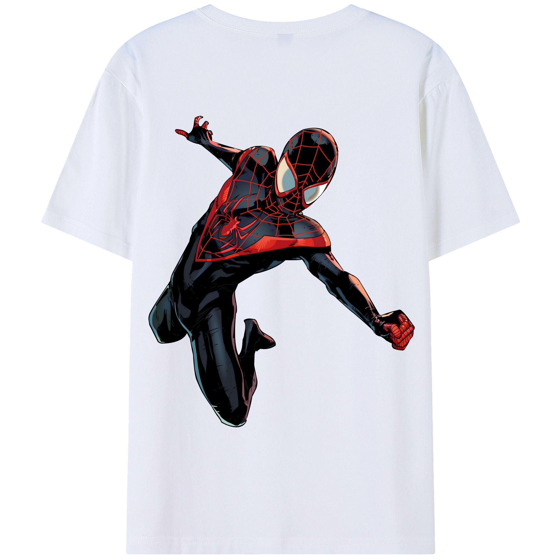 （画像用） アベンジャーズ The Avengers 綿100％ メンズ半袖Tシャツ（バックプリント） 通気性