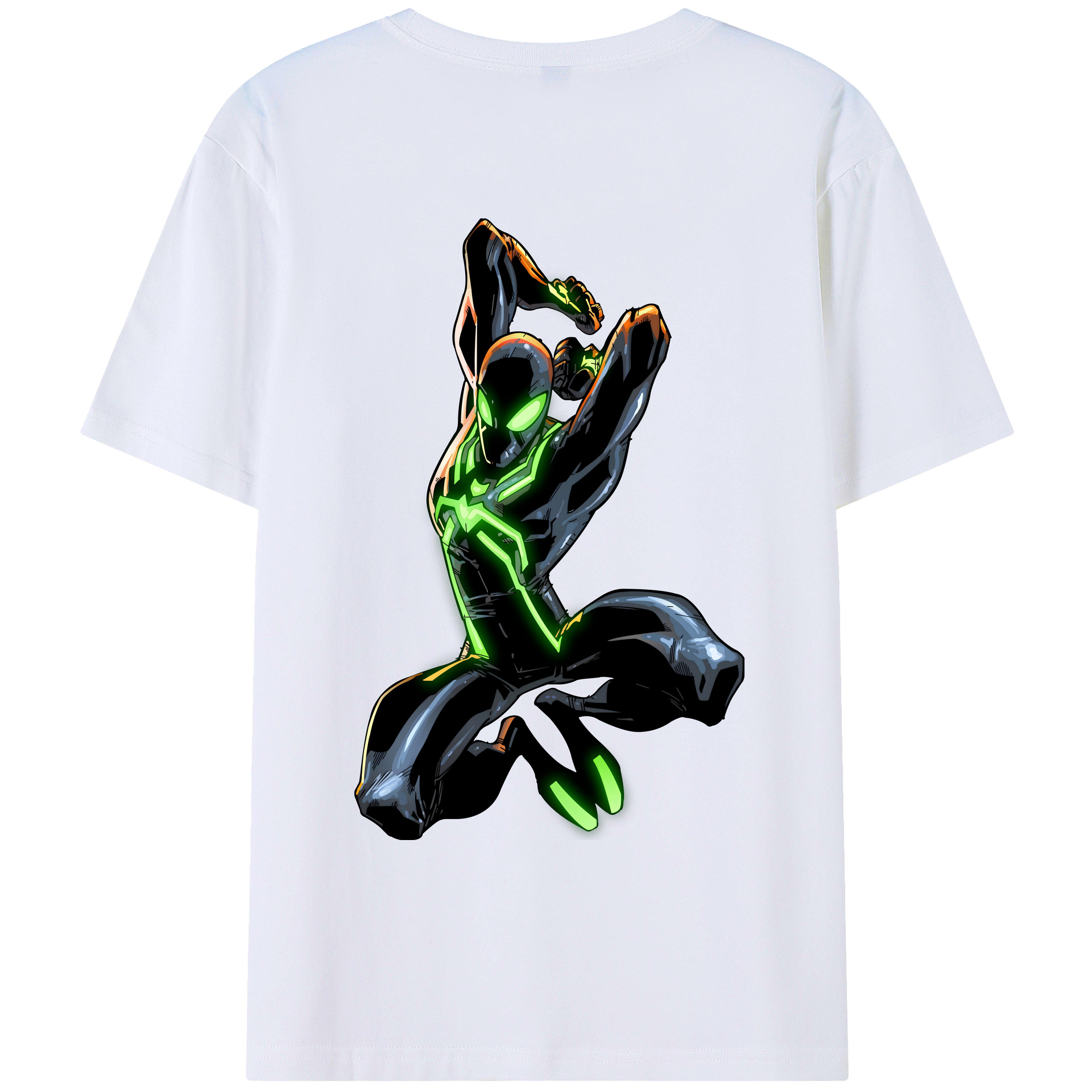 （画像用） アベンジャーズ The Avengers 綿100％ メンズ半袖Tシャツ（バックプリント） 通気性