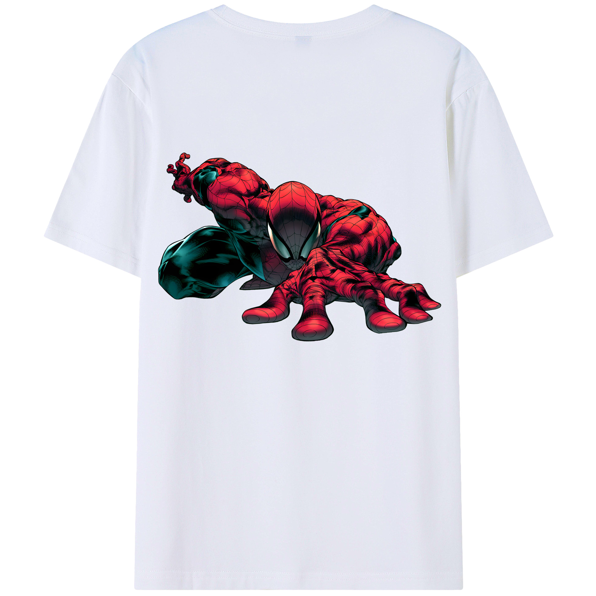 （画像用） アベンジャーズ The Avengers 綿100％ メンズ半袖Tシャツ（バックプリント） 通気性