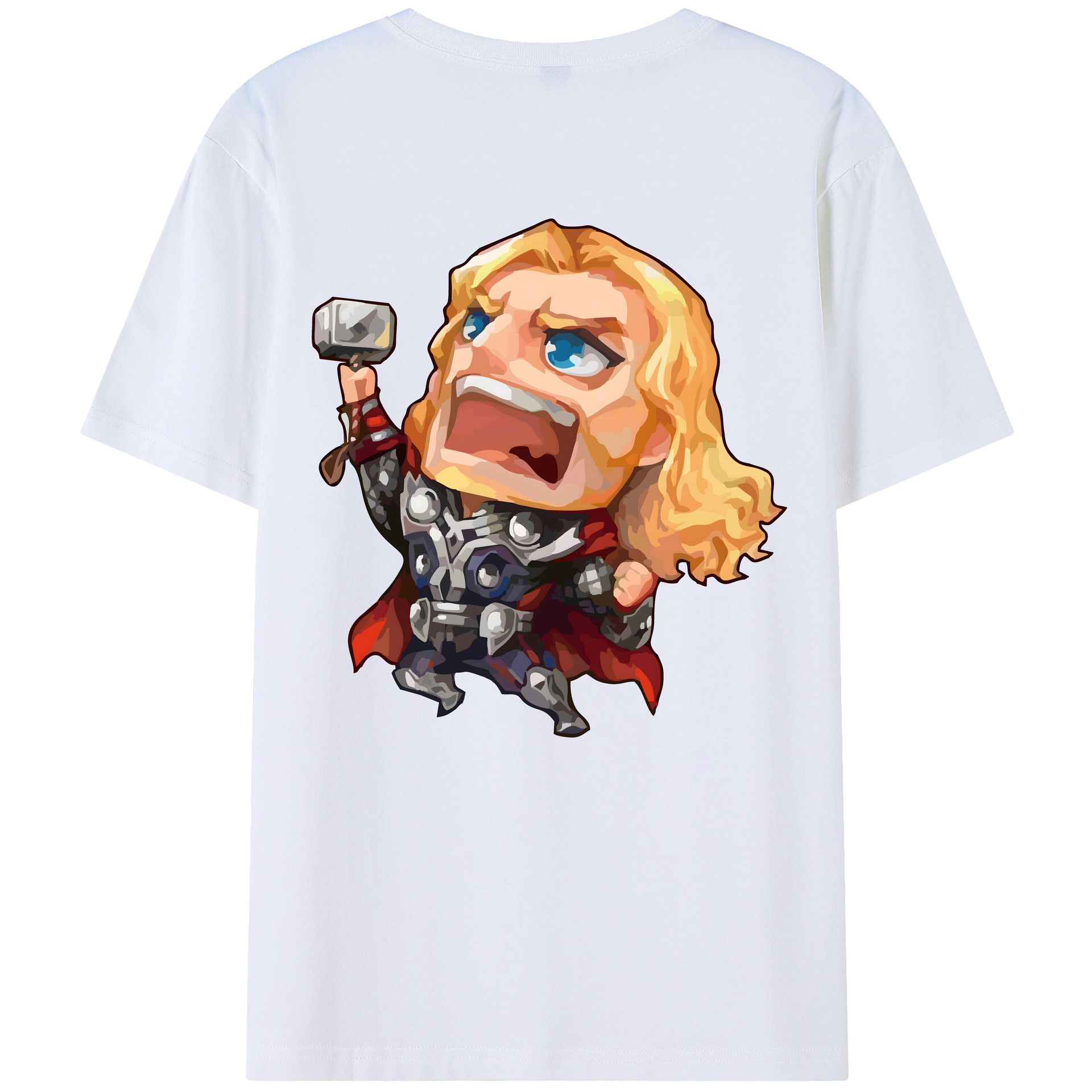 （画像用） アベンジャーズ The Avengers 綿100％ メンズ半袖Tシャツ（バックプリント） 通気性