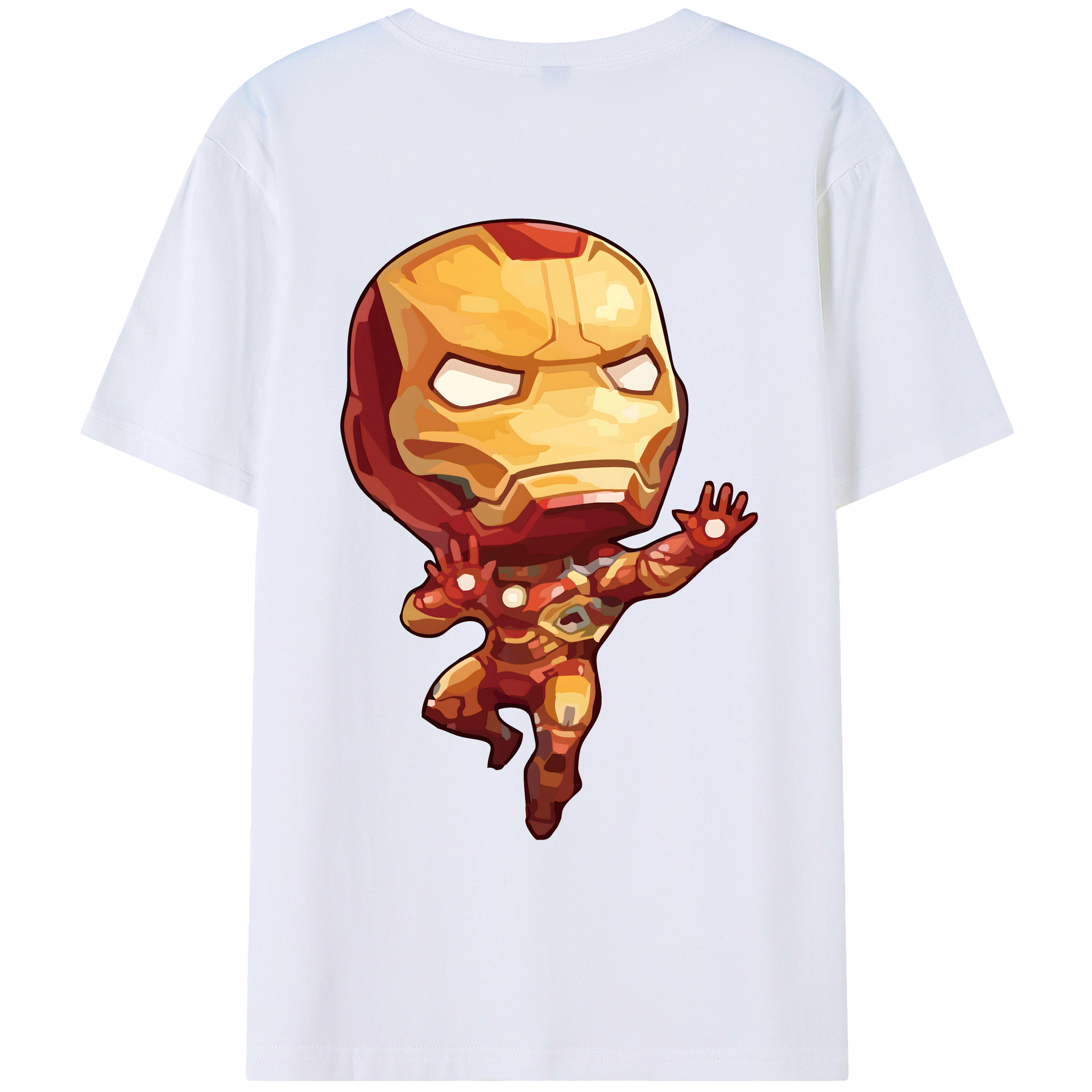 （画像用） アベンジャーズ The Avengers 綿100％ メンズ半袖Tシャツ（バックプリント） 通気性