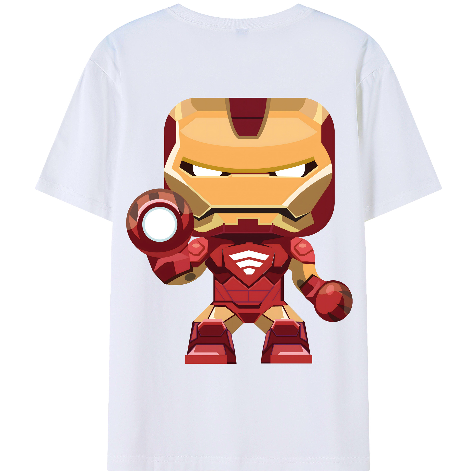 （画像用） アベンジャーズ The Avengers 綿100％ メンズ半袖Tシャツ（バックプリント） 通気性