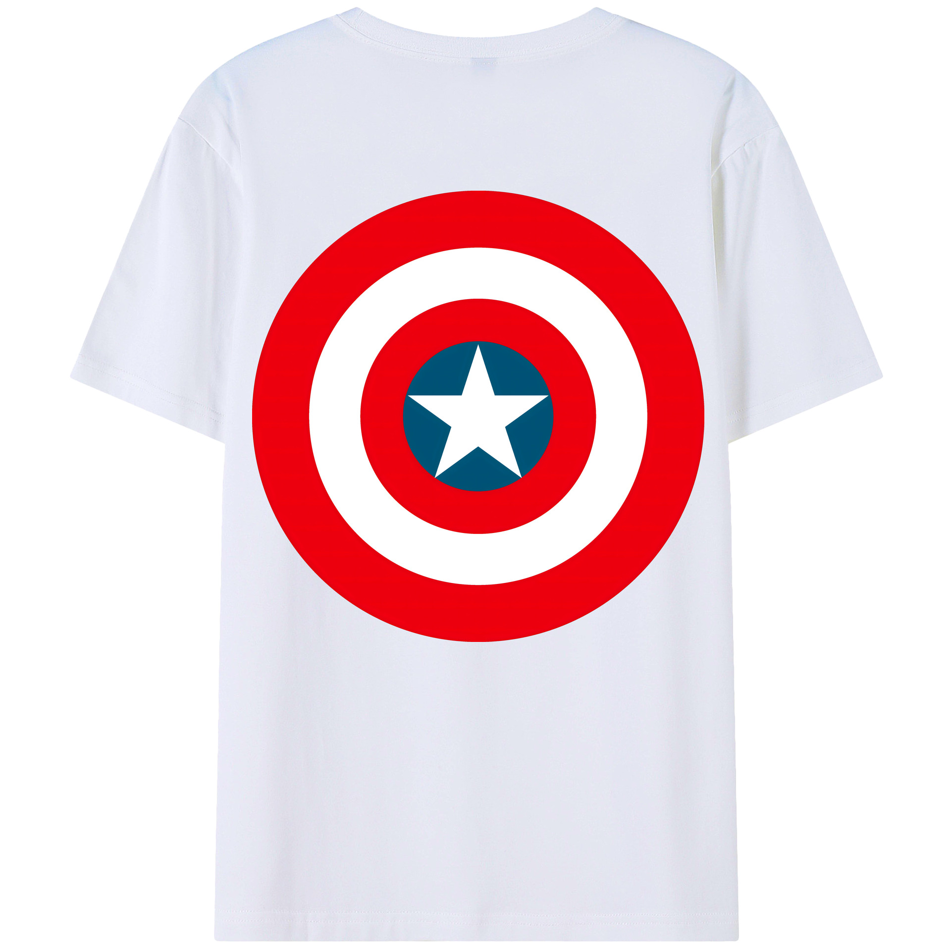 （画像用） アベンジャーズ The Avengers 綿100％ メンズ半袖Tシャツ（バックプリント） 通気性