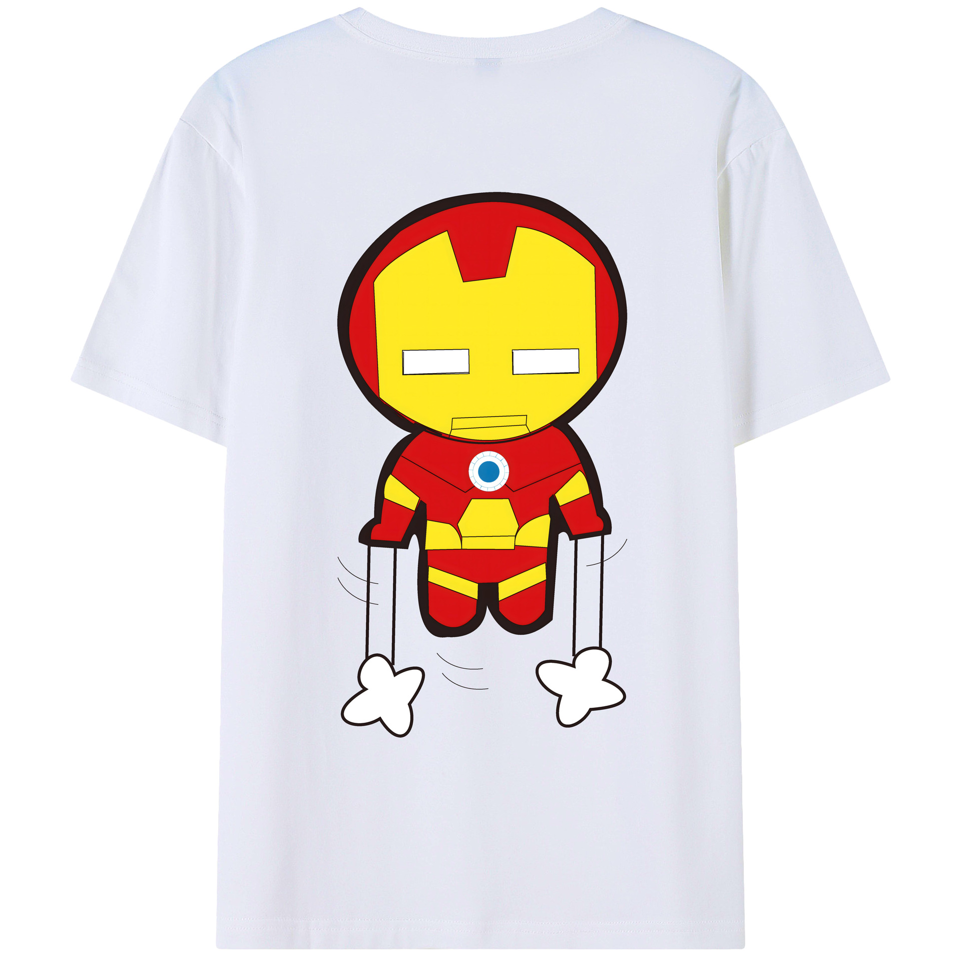 （画像用） アベンジャーズ The Avengers 綿100％ メンズ半袖Tシャツ（バックプリント） 通気性