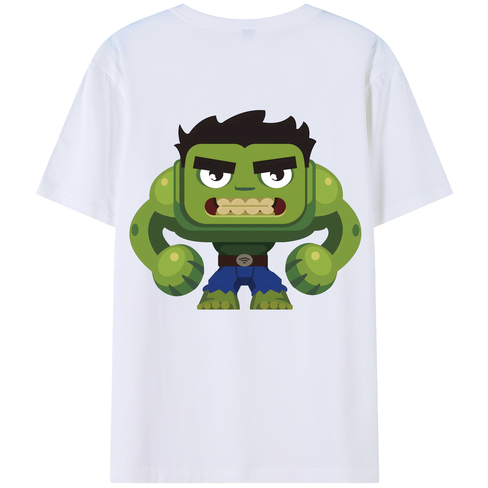 （画像用） アベンジャーズ The Avengers 綿100％ メンズ半袖Tシャツ（バックプリント） 通気性