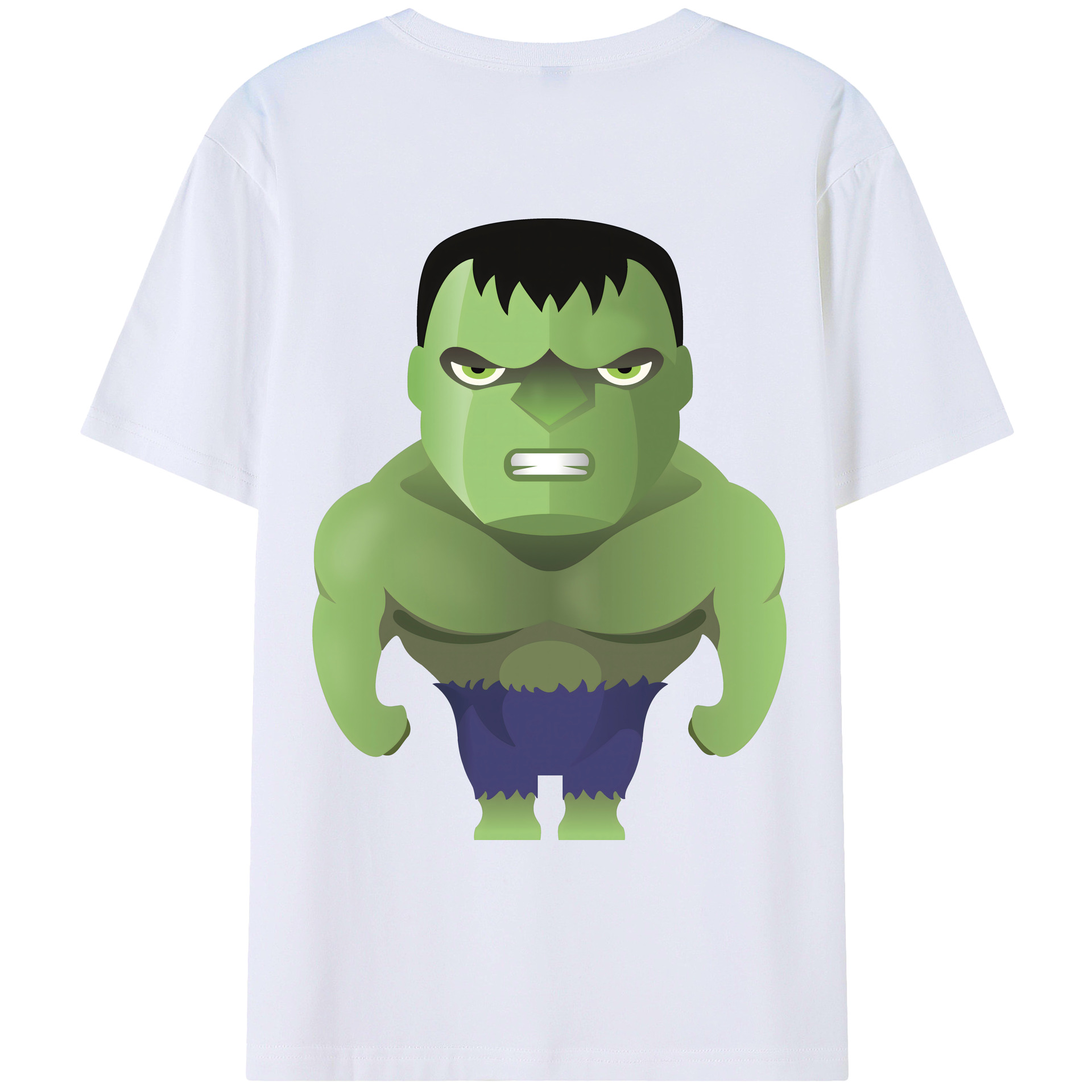 （画像用） アベンジャーズ The Avengers 綿100％ メンズ半袖Tシャツ（バックプリント） 通気性