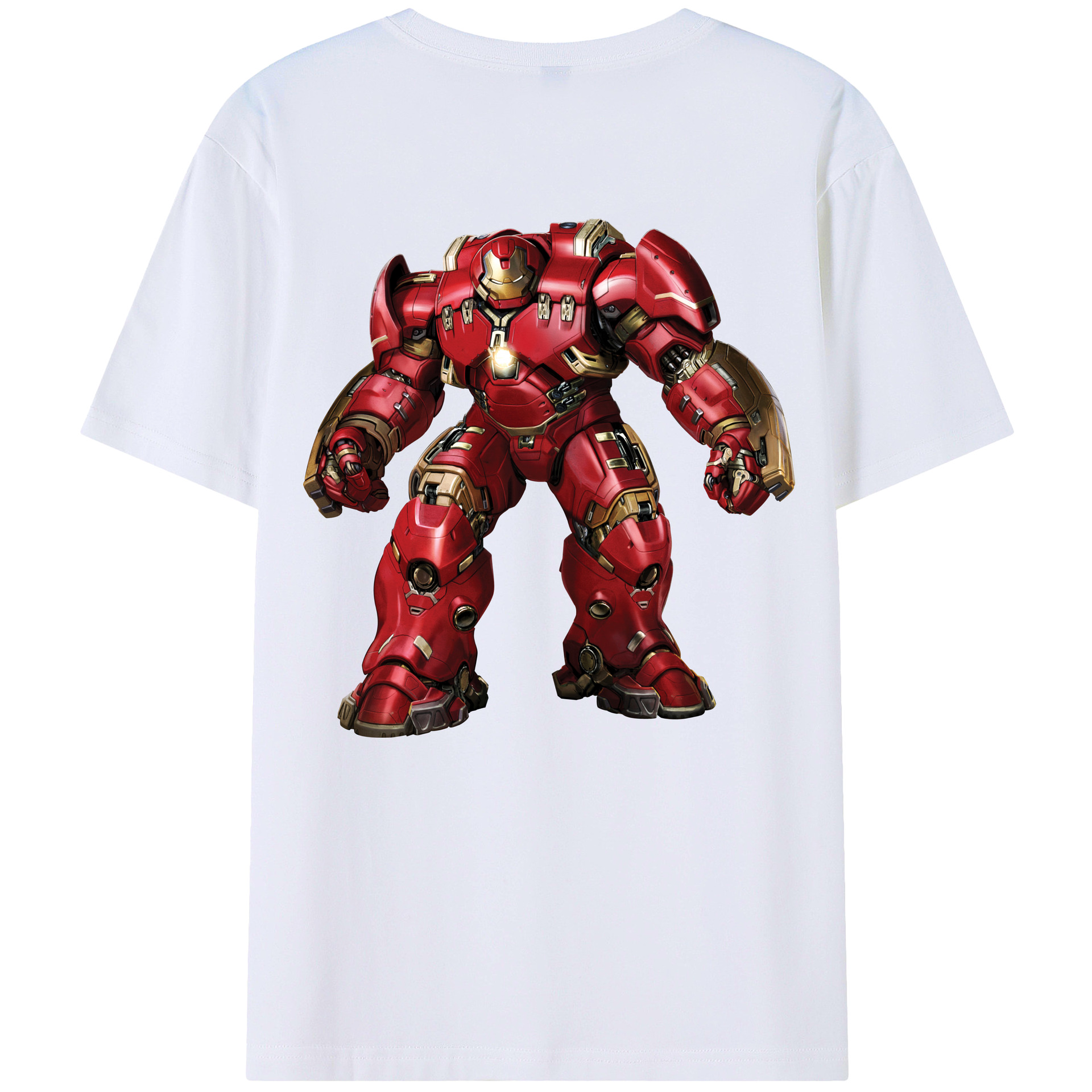 （画像用） アベンジャーズ The Avengers 綿100％ メンズ半袖Tシャツ（バックプリント） 通気性