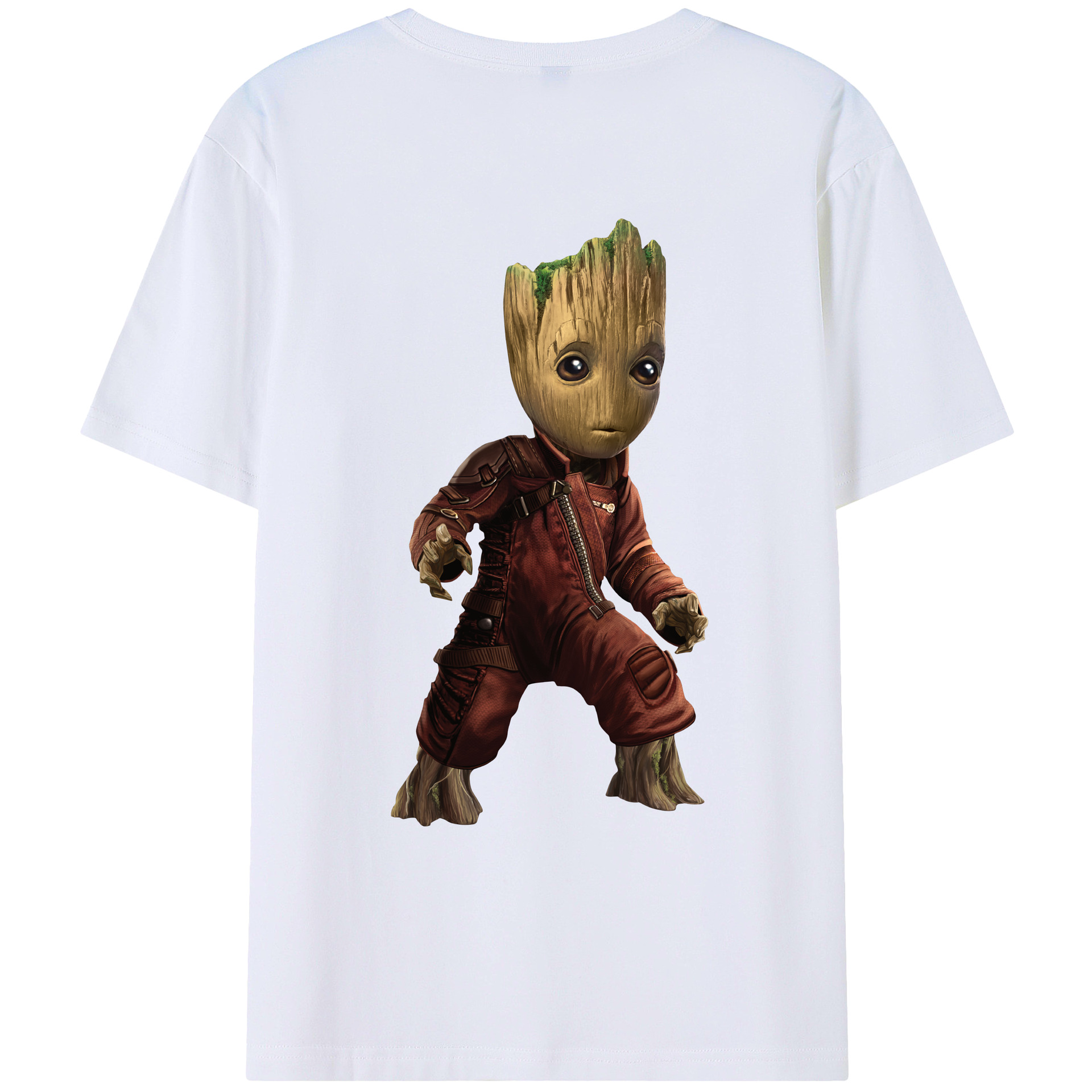 （画像用） アベンジャーズ The Avengers 綿100％ メンズ半袖Tシャツ（バックプリント） 通気性
