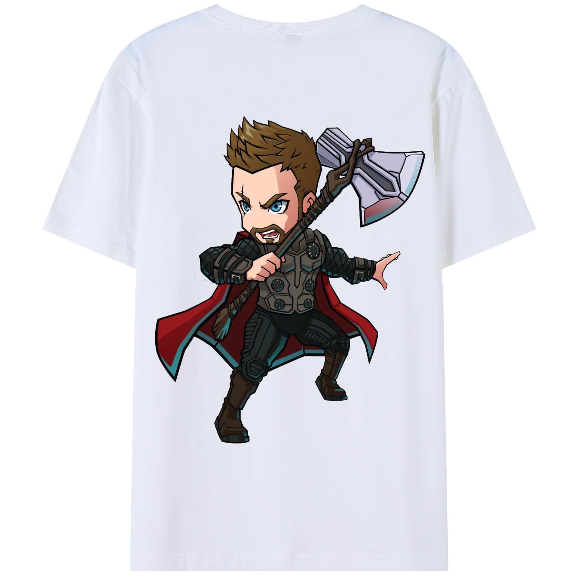（画像用） アベンジャーズ The Avengers 綿100％ メンズ半袖Tシャツ（バックプリント） 通気性