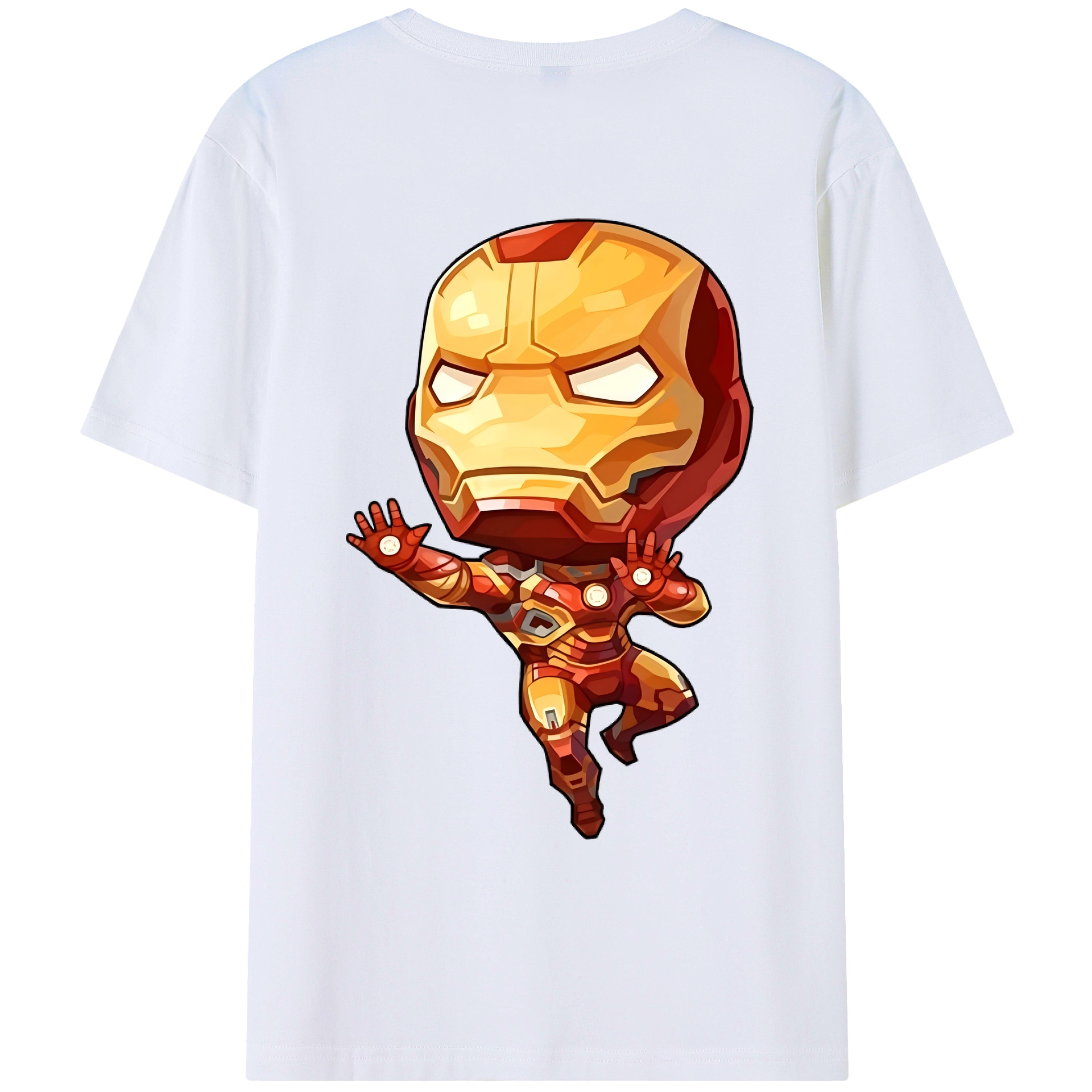 （画像用） アベンジャーズ The Avengers 綿100％ メンズ半袖Tシャツ（バックプリント） 通気性