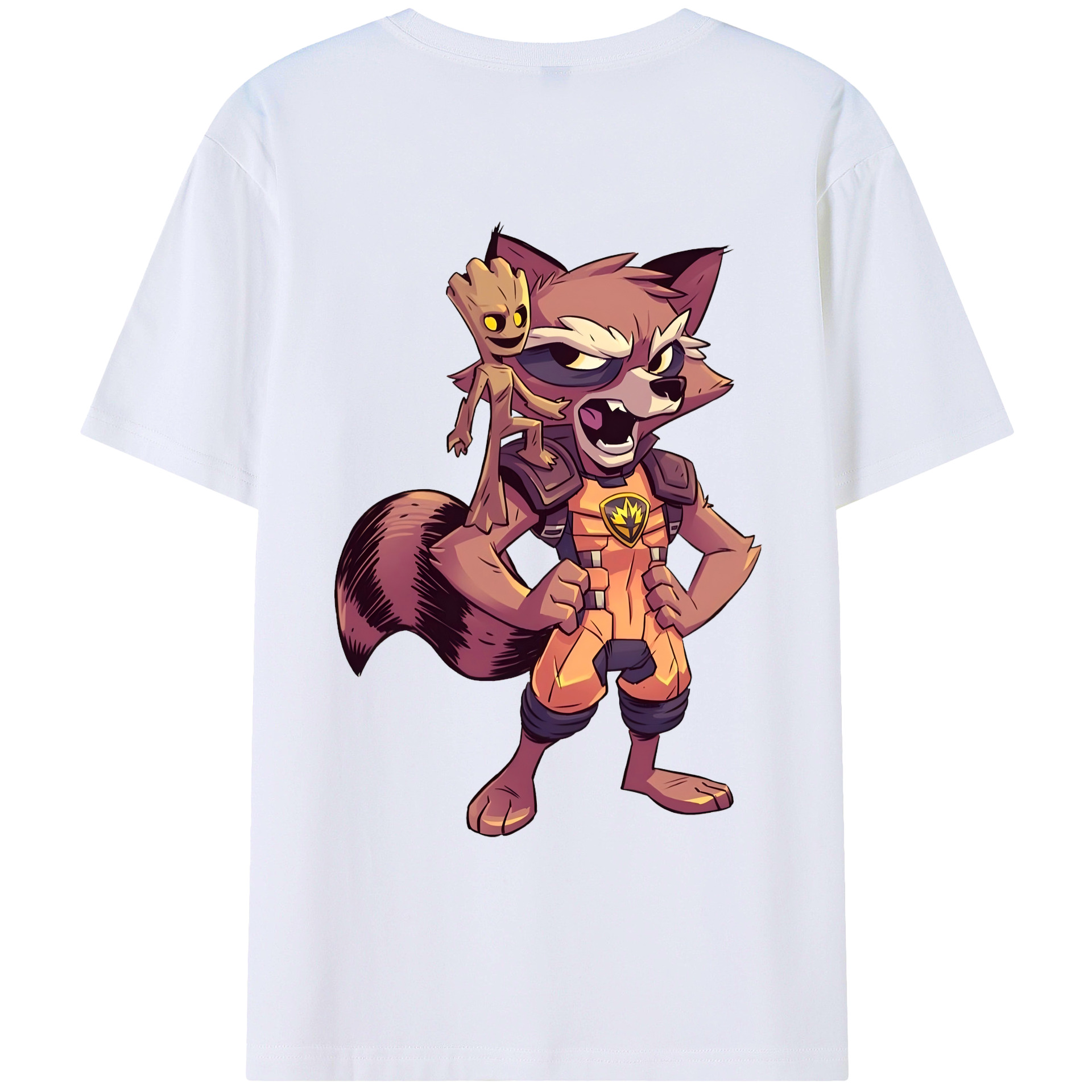 （画像用） アベンジャーズ The Avengers 綿100％ メンズ半袖Tシャツ（バックプリント） 通気性