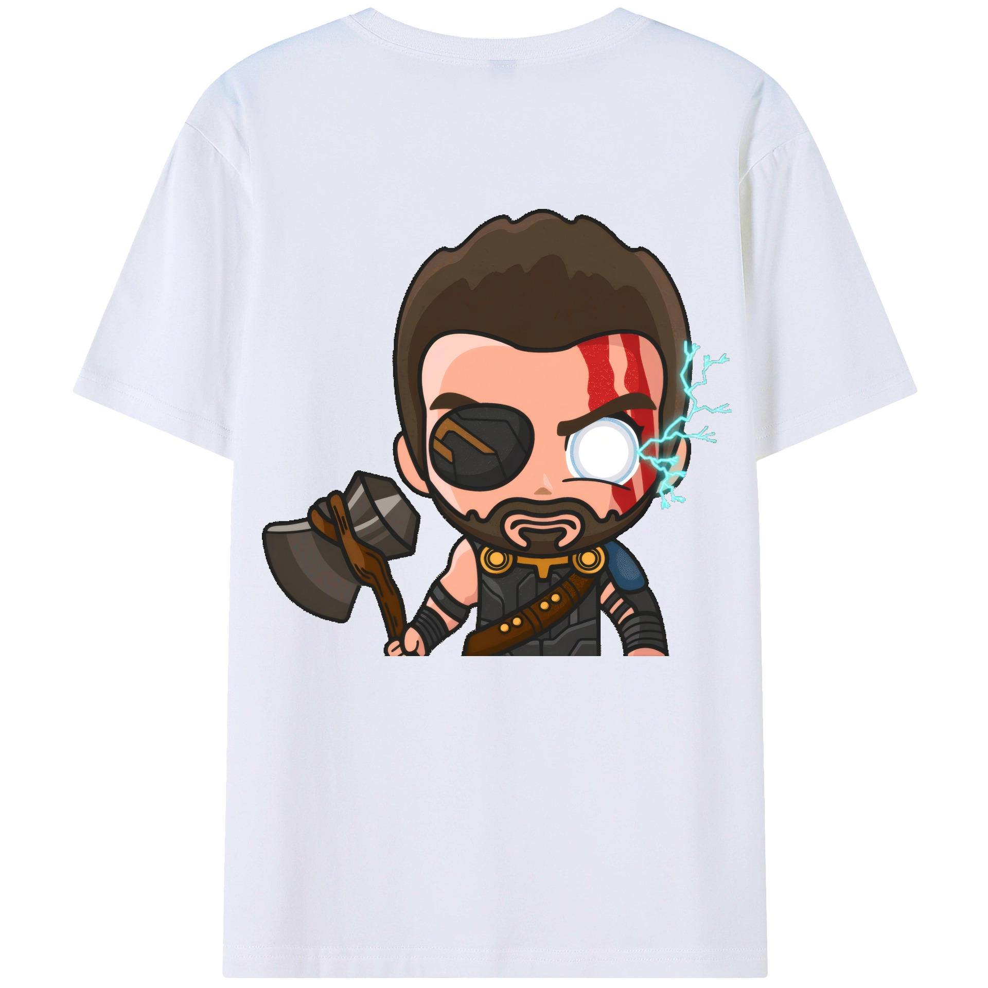 （画像用） アベンジャーズ The Avengers 綿100％ メンズ半袖Tシャツ（バックプリント） 通気性