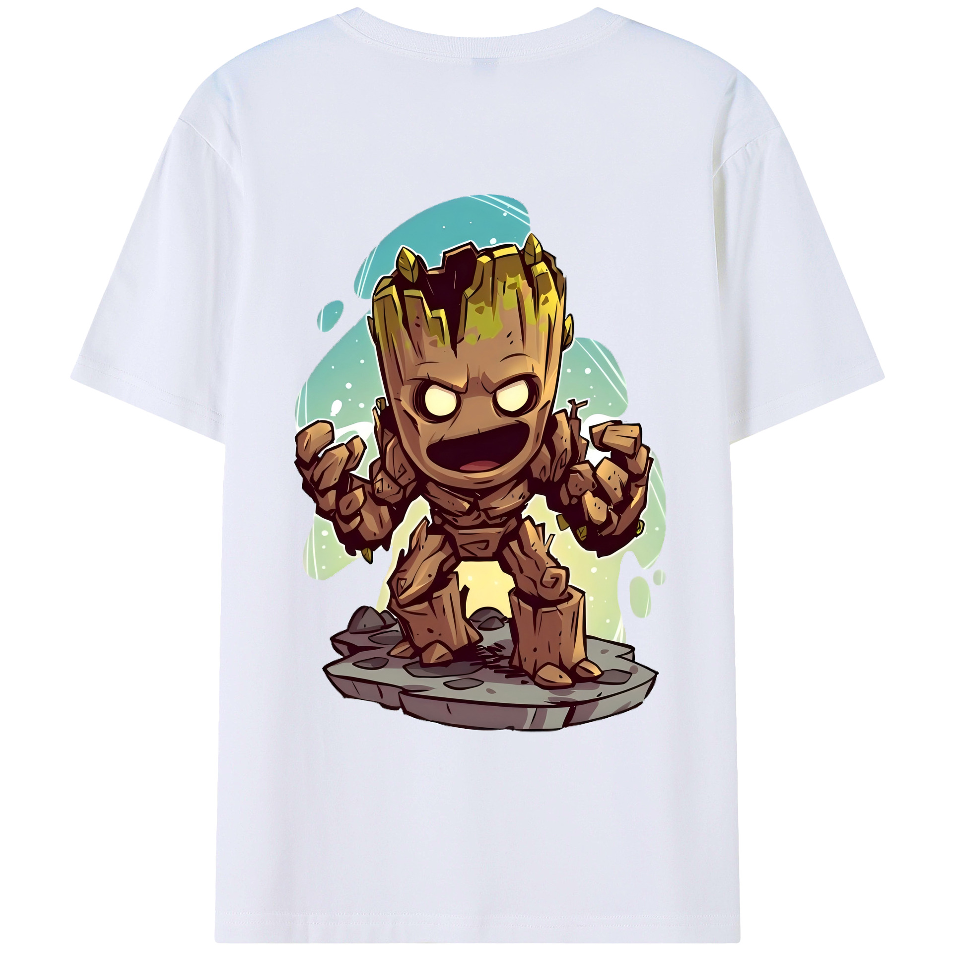 （画像用） アベンジャーズ The Avengers 綿100％ メンズ半袖Tシャツ（バックプリント） 通気性