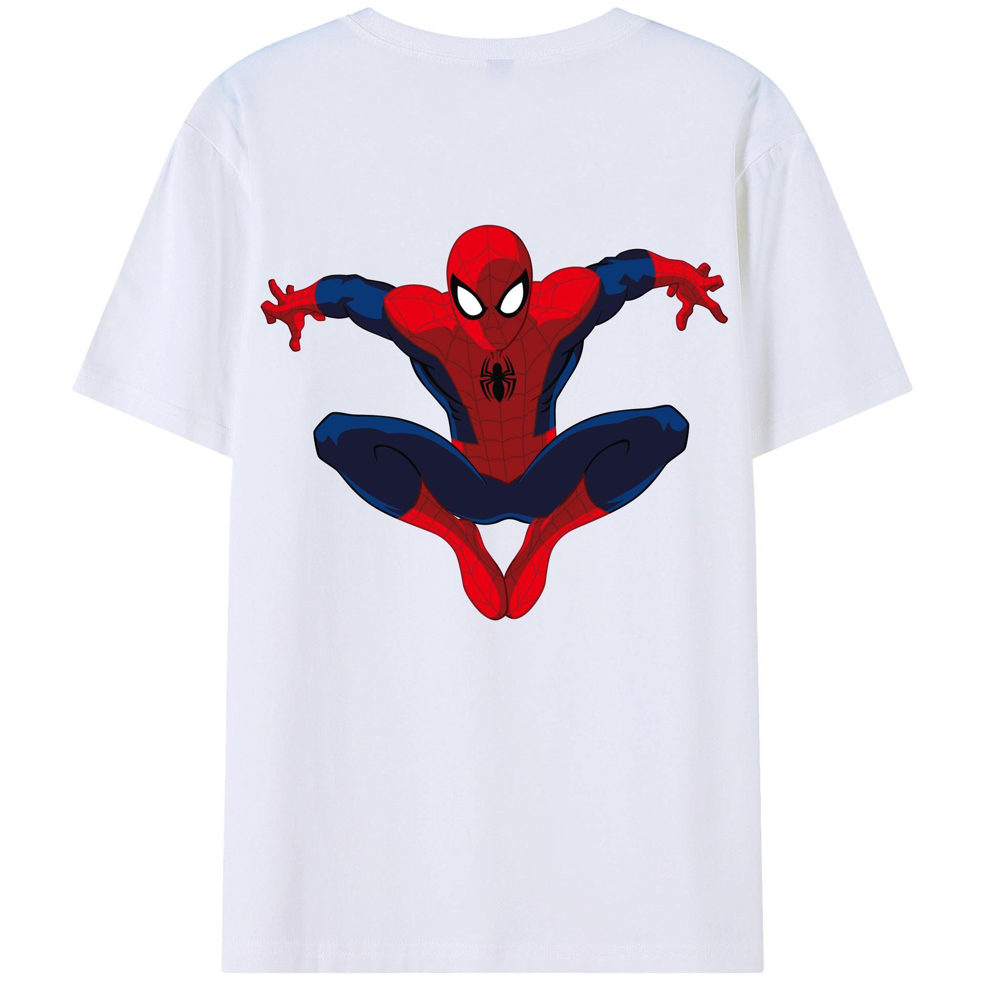 （画像用） アベンジャーズ The Avengers 綿100％ メンズ半袖Tシャツ（バックプリント） 通気性