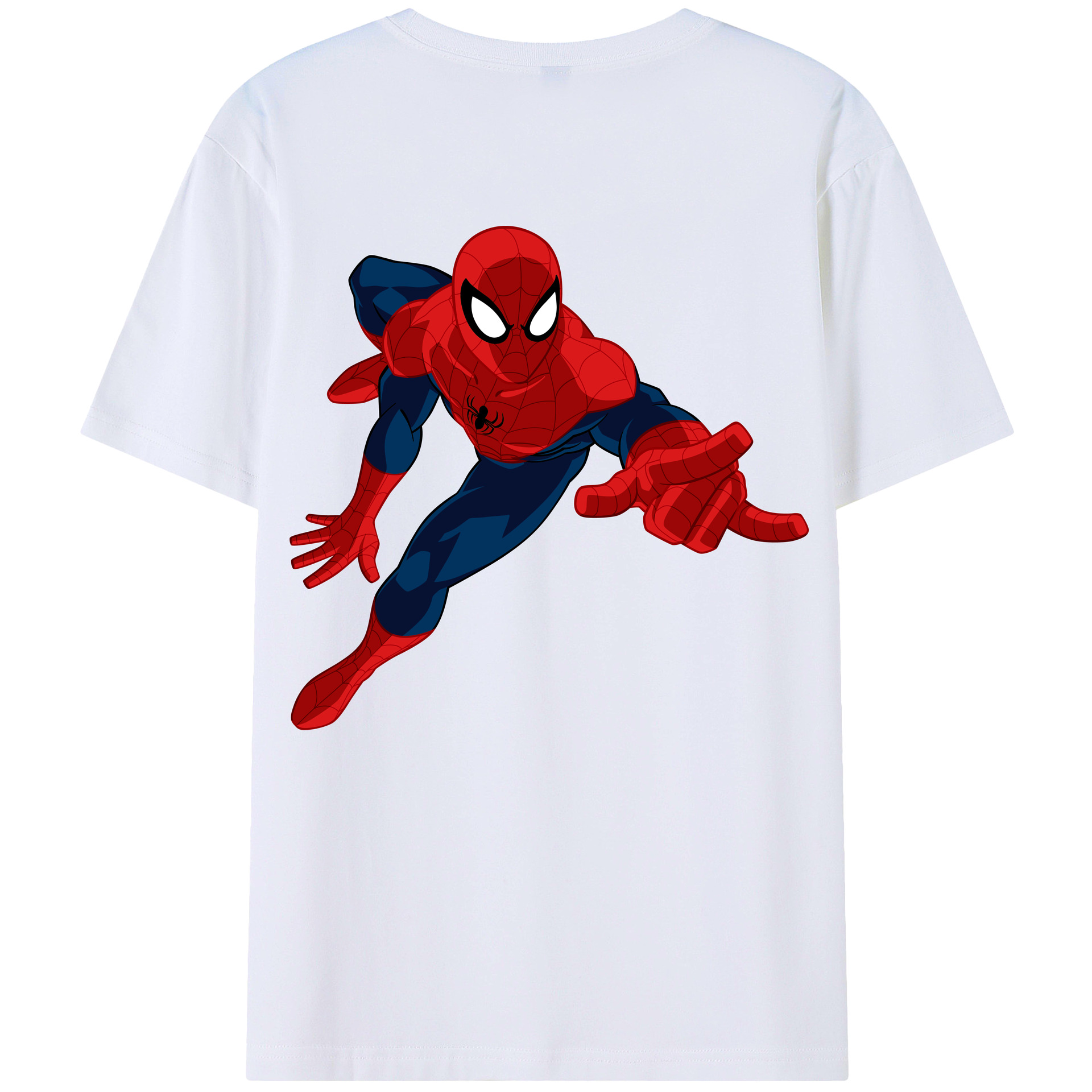 （画像用） アベンジャーズ The Avengers 綿100％ メンズ半袖Tシャツ（バックプリント） 通気性