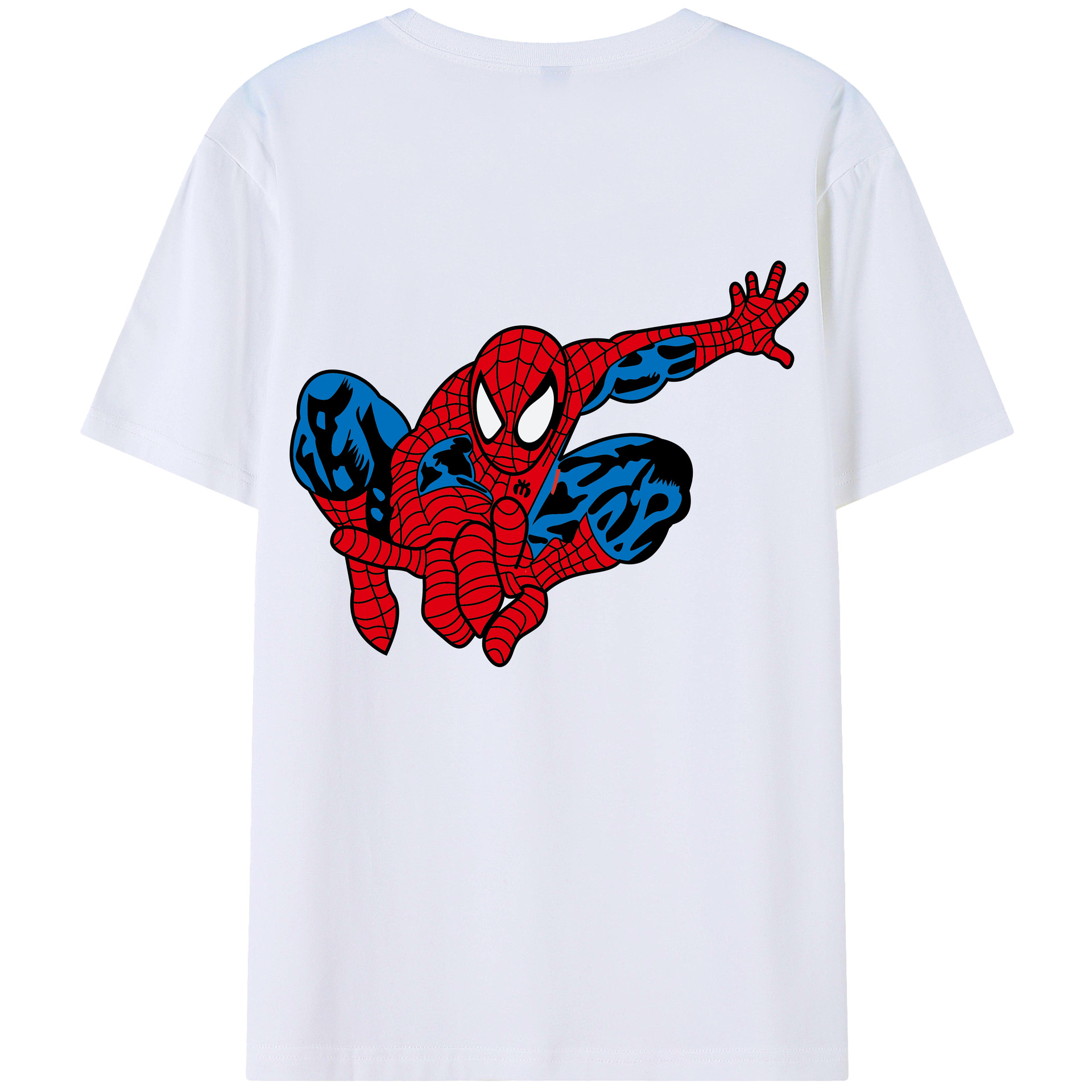 （画像用） アベンジャーズ The Avengers 綿100％ メンズ半袖Tシャツ（バックプリント） 通気性