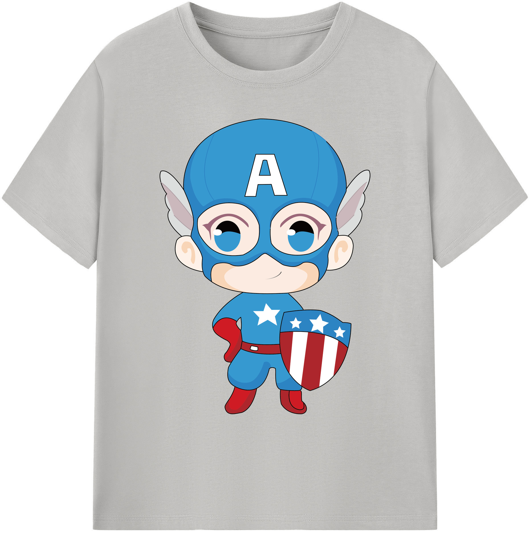 （画像用） アベンジャーズ The Avengers 綿100％ メンズ半袖Tシャツ｜肌触りやわらか＆通気性