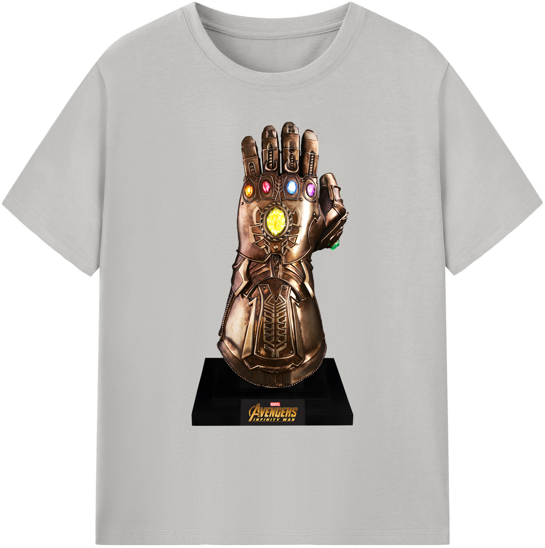 （画像用） アベンジャーズ The Avengers 綿100％ メンズ半袖Tシャツ｜肌触りやわらか＆通気性