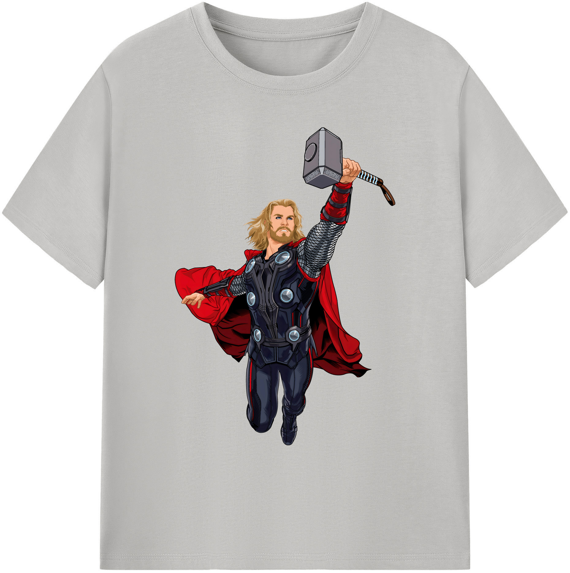 （画像用） アベンジャーズ The Avengers 綿100％ メンズ半袖Tシャツ｜肌触りやわらか＆通気性