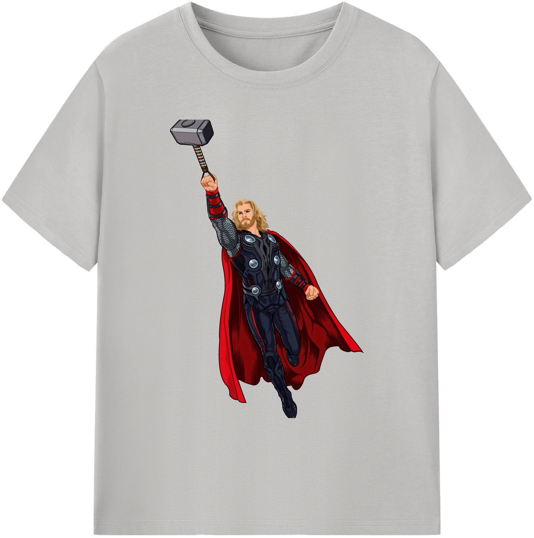 （画像用） アベンジャーズ The Avengers 綿100％ メンズ半袖Tシャツ｜肌触りやわらか＆通気性