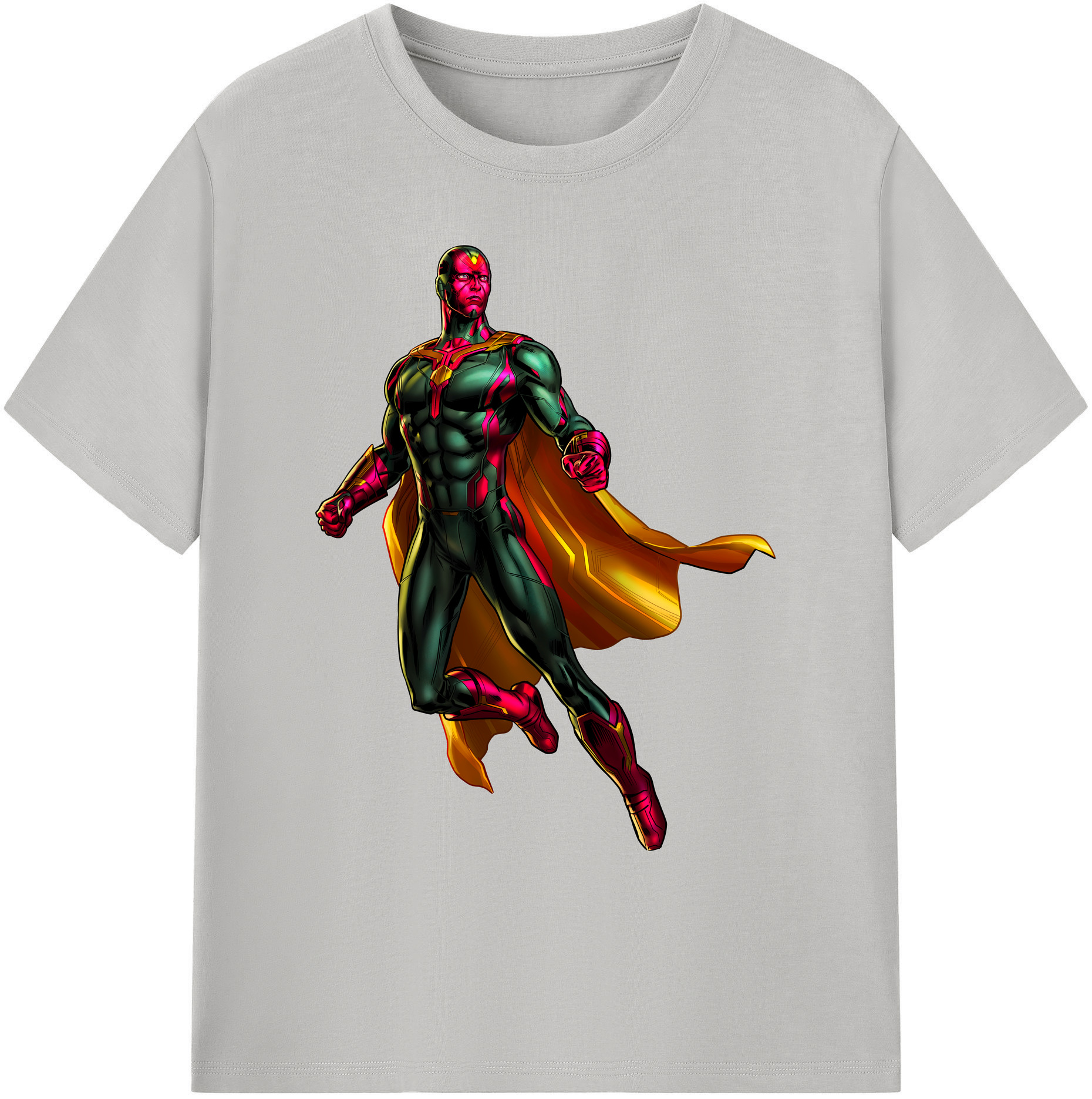 （画像用） アベンジャーズ The Avengers 綿100％ メンズ半袖Tシャツ｜肌触りやわらか＆通気性