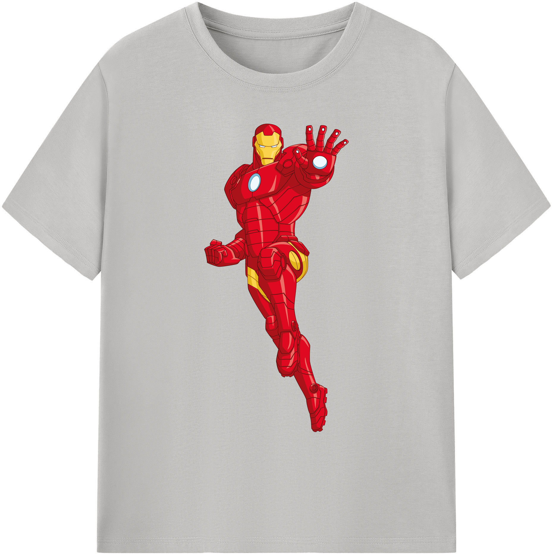 （画像用） アベンジャーズ The Avengers 綿100％ メンズ半袖Tシャツ｜肌触りやわらか＆通気性