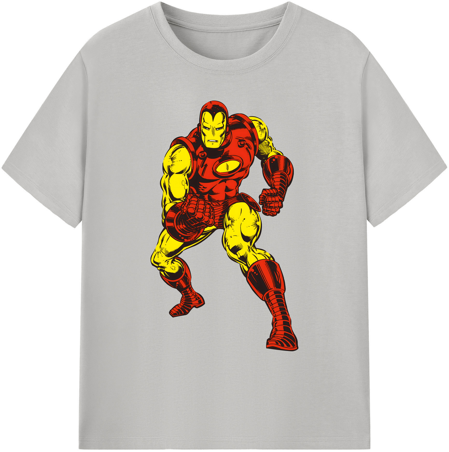 （画像用） アベンジャーズ The Avengers 綿100％ メンズ半袖Tシャツ｜肌触りやわらか＆通気性