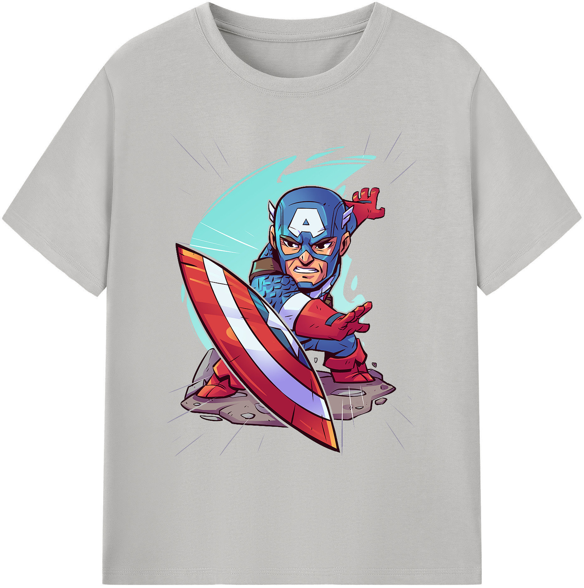 （画像用） アベンジャーズ The Avengers 綿100％ メンズ半袖Tシャツ｜肌触りやわらか＆通気性