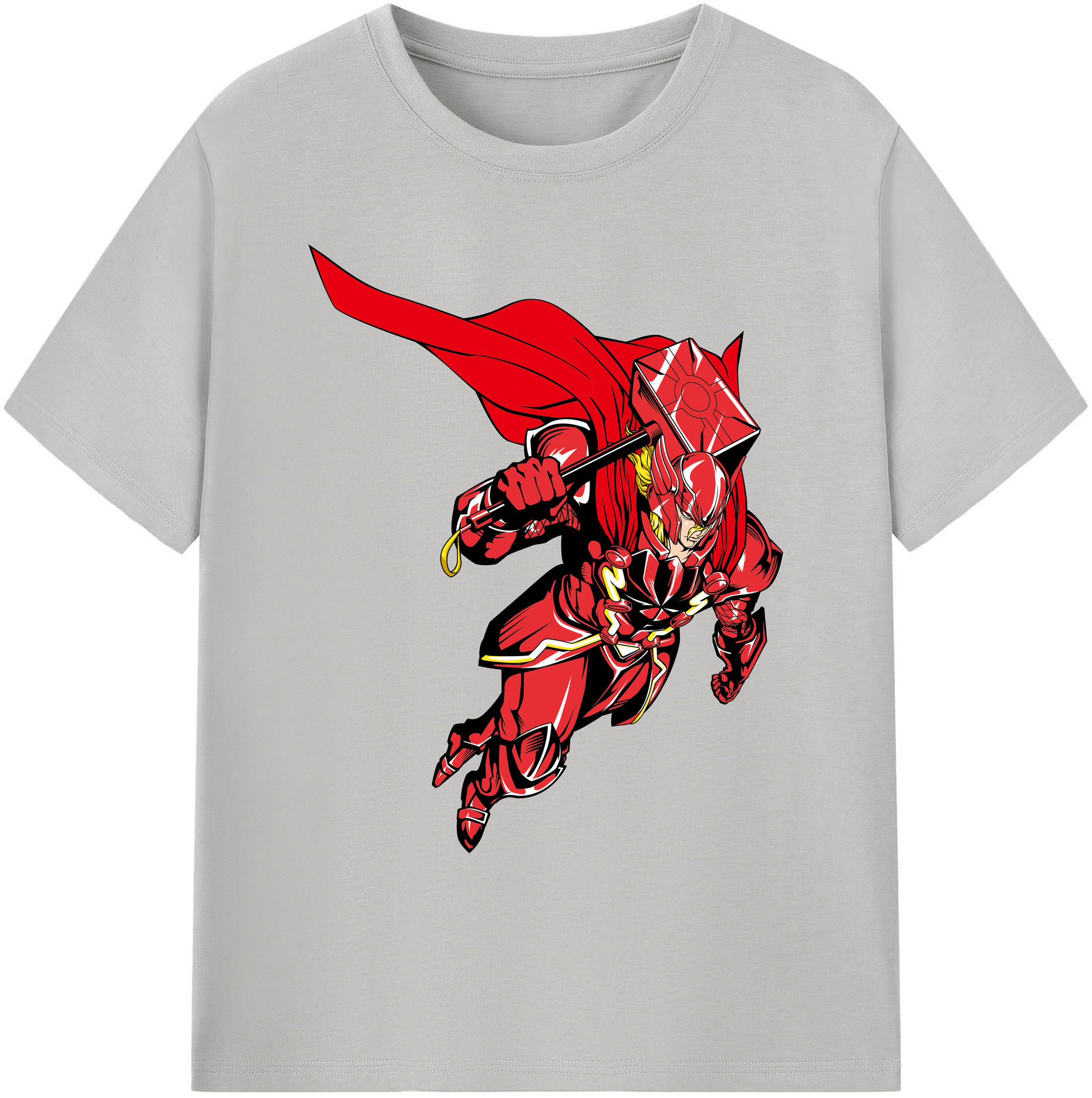 （画像用） アベンジャーズ The Avengers 綿100％ メンズ半袖Tシャツ｜肌触りやわらか＆通気性