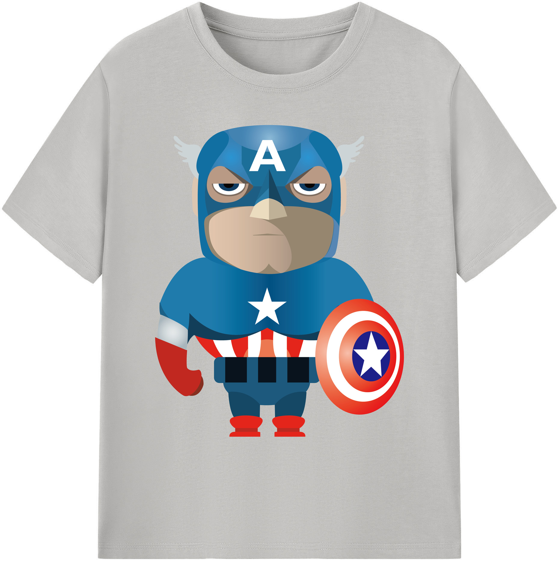 （画像用） アベンジャーズ The Avengers 綿100％ メンズ半袖Tシャツ｜肌触りやわらか＆通気性