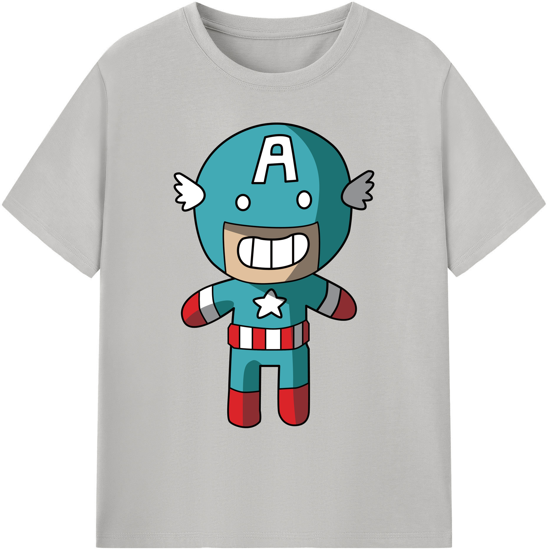 （画像用） アベンジャーズ The Avengers 綿100％ メンズ半袖Tシャツ｜肌触りやわらか＆通気性