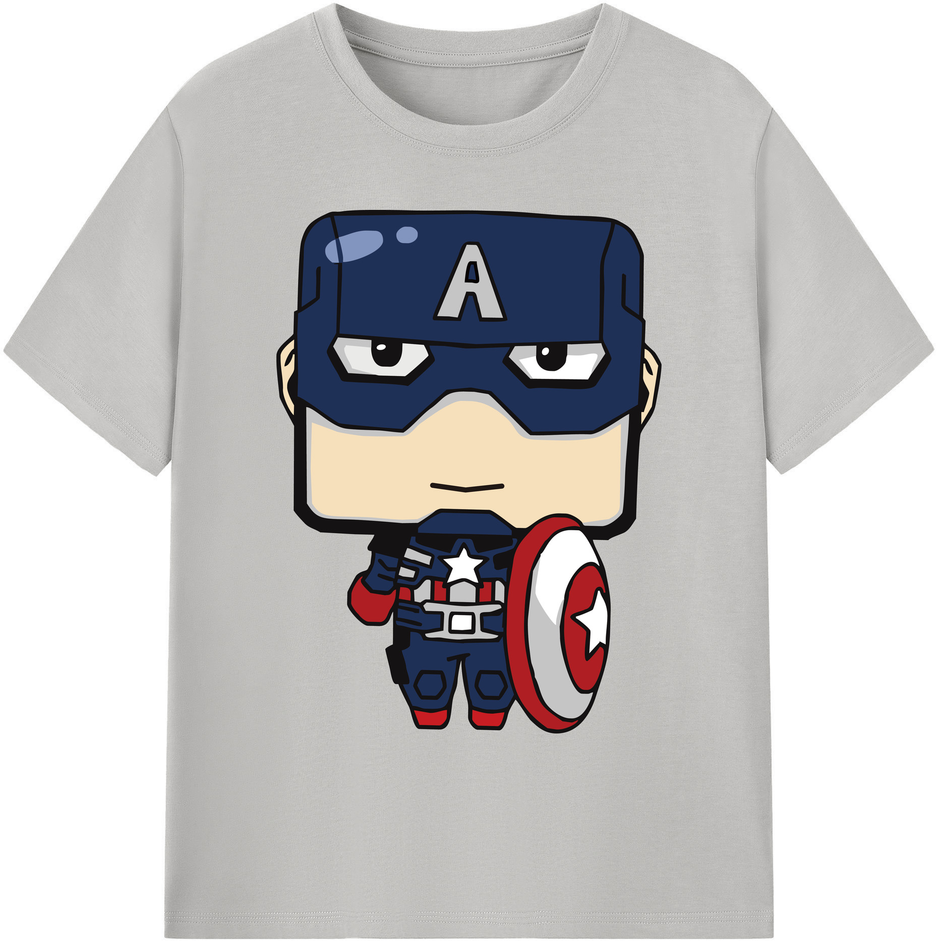 （画像用） アベンジャーズ The Avengers 綿100％ メンズ半袖Tシャツ｜肌触りやわらか＆通気性