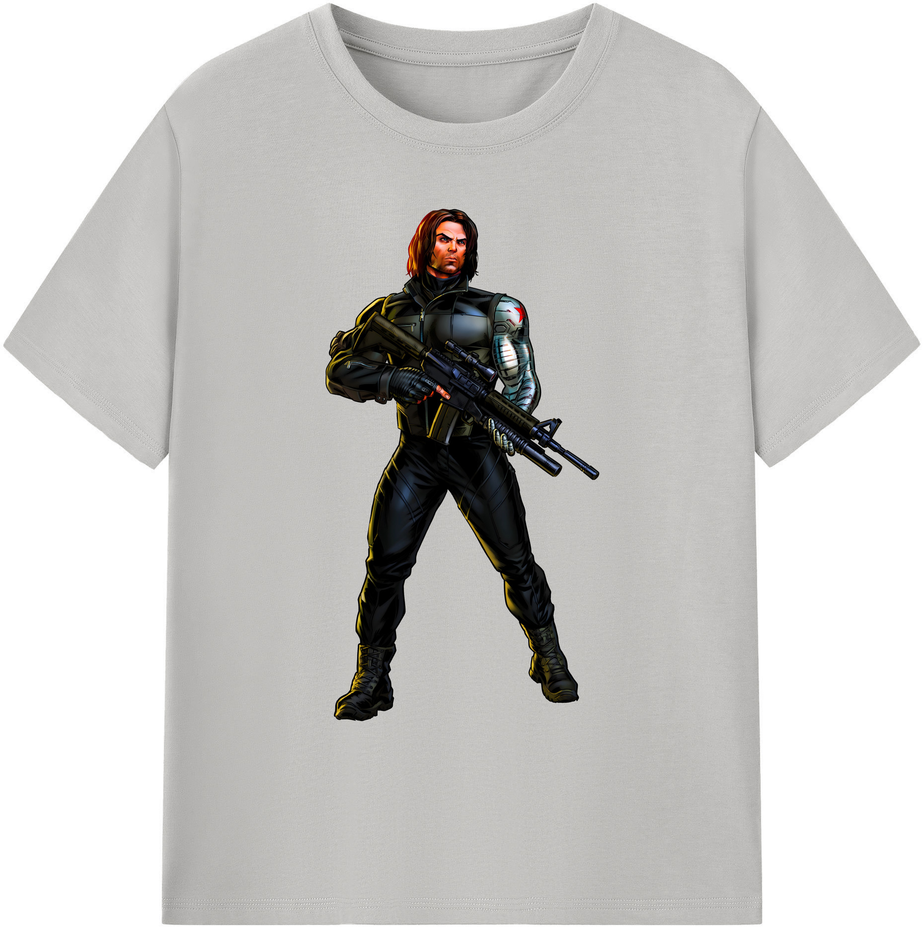 （画像用） アベンジャーズ The Avengers 綿100％ メンズ半袖Tシャツ｜肌触りやわらか＆通気性