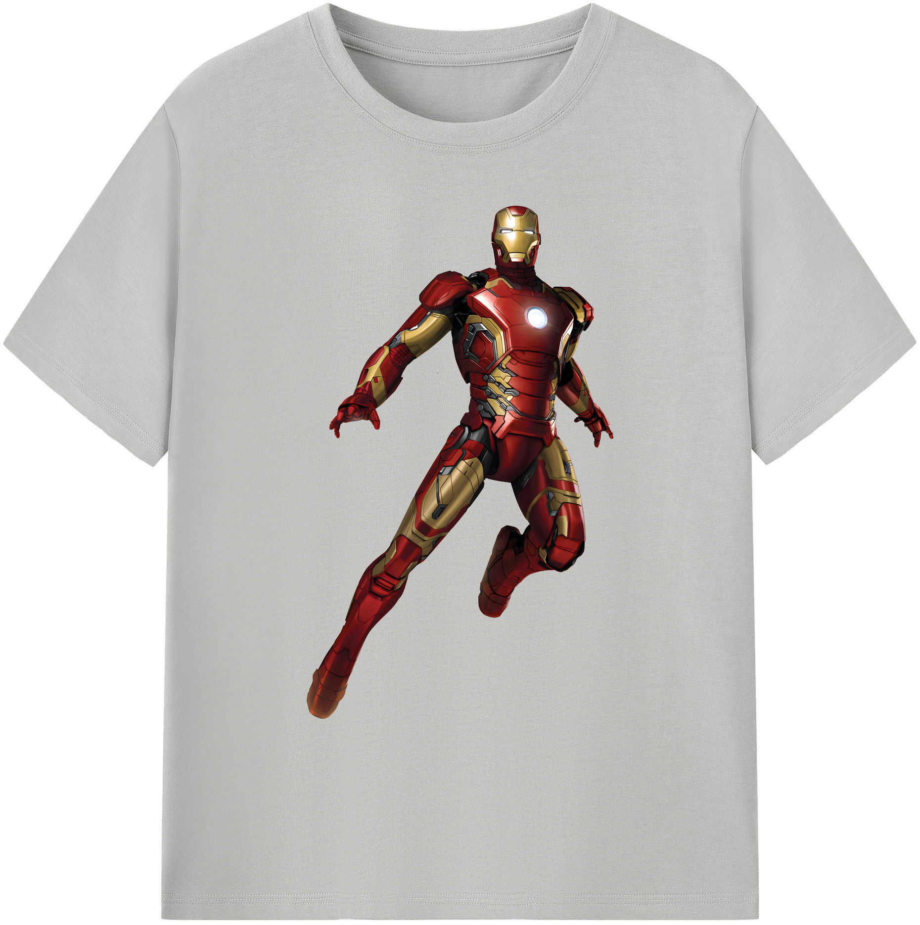 （画像用） アベンジャーズ The Avengers 綿100％ メンズ半袖Tシャツ｜肌触りやわらか＆通気性