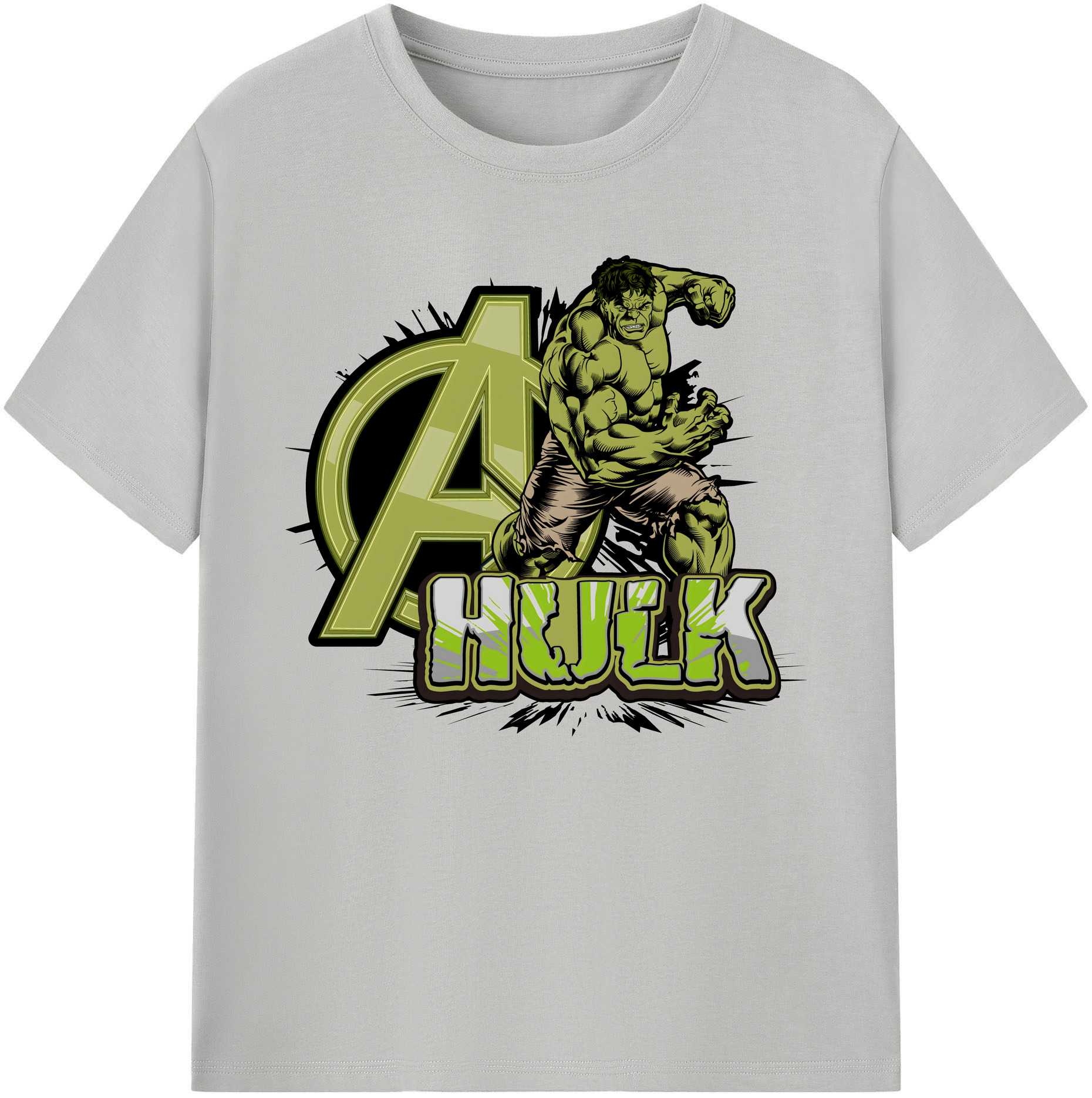 （画像用） アベンジャーズ The Avengers 綿100％ メンズ半袖Tシャツ｜肌触りやわらか＆通気性