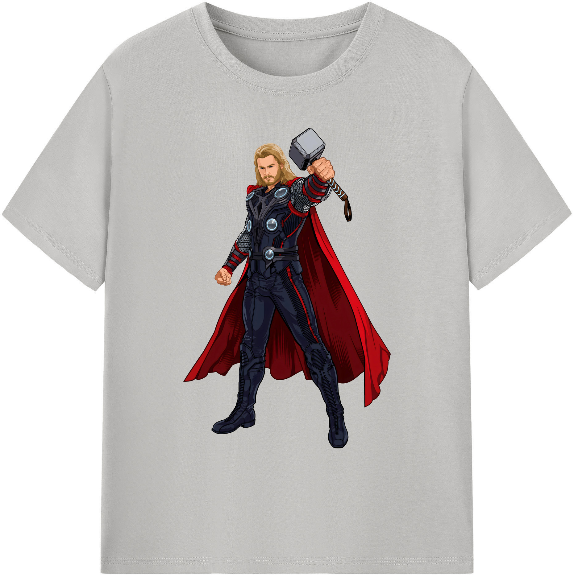 （画像用） アベンジャーズ The Avengers 綿100％ メンズ半袖Tシャツ｜肌触りやわらか＆通気性