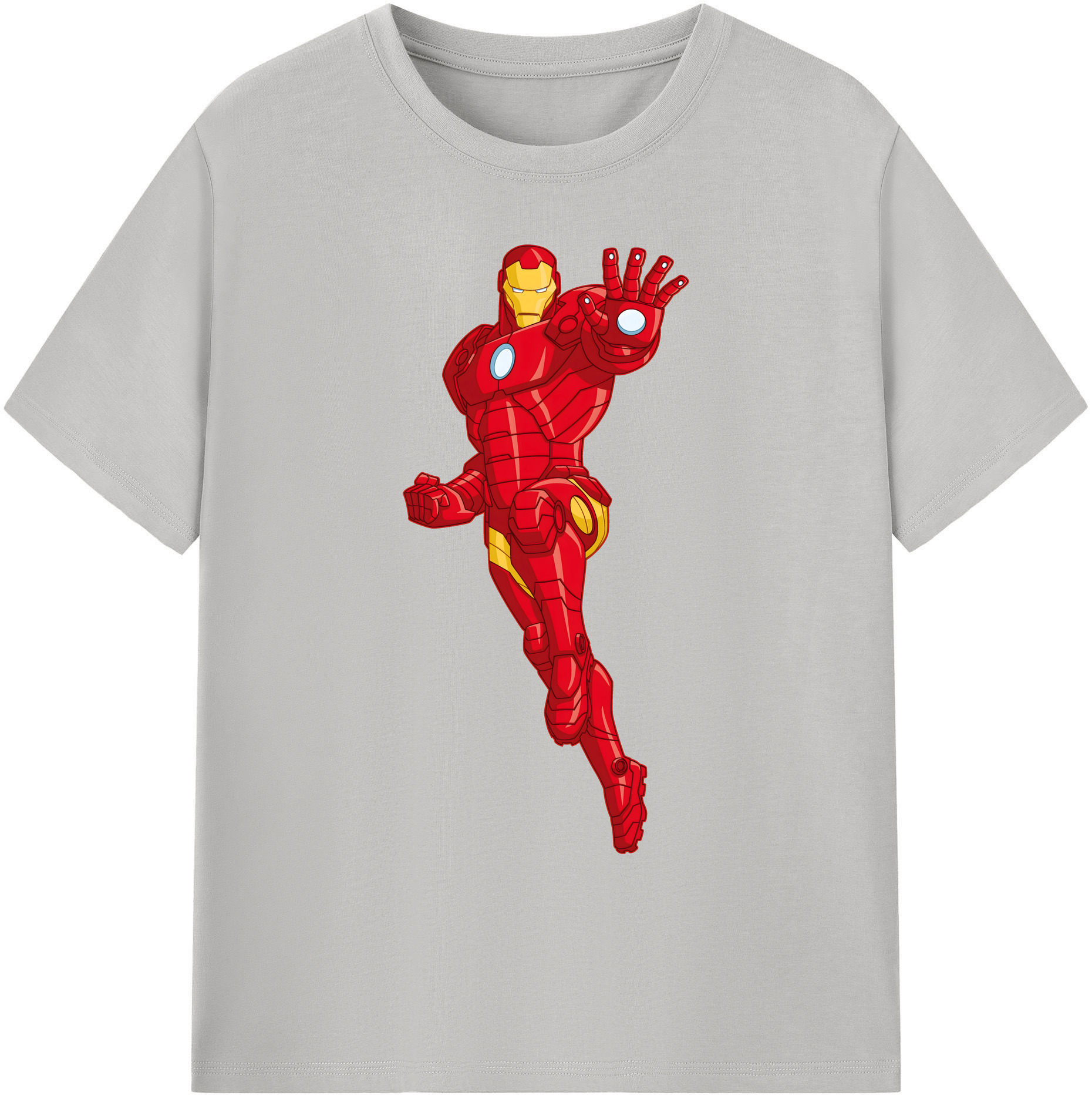 （画像用） アベンジャーズ The Avengers 綿100％ メンズ半袖Tシャツ｜肌触りやわらか＆通気性