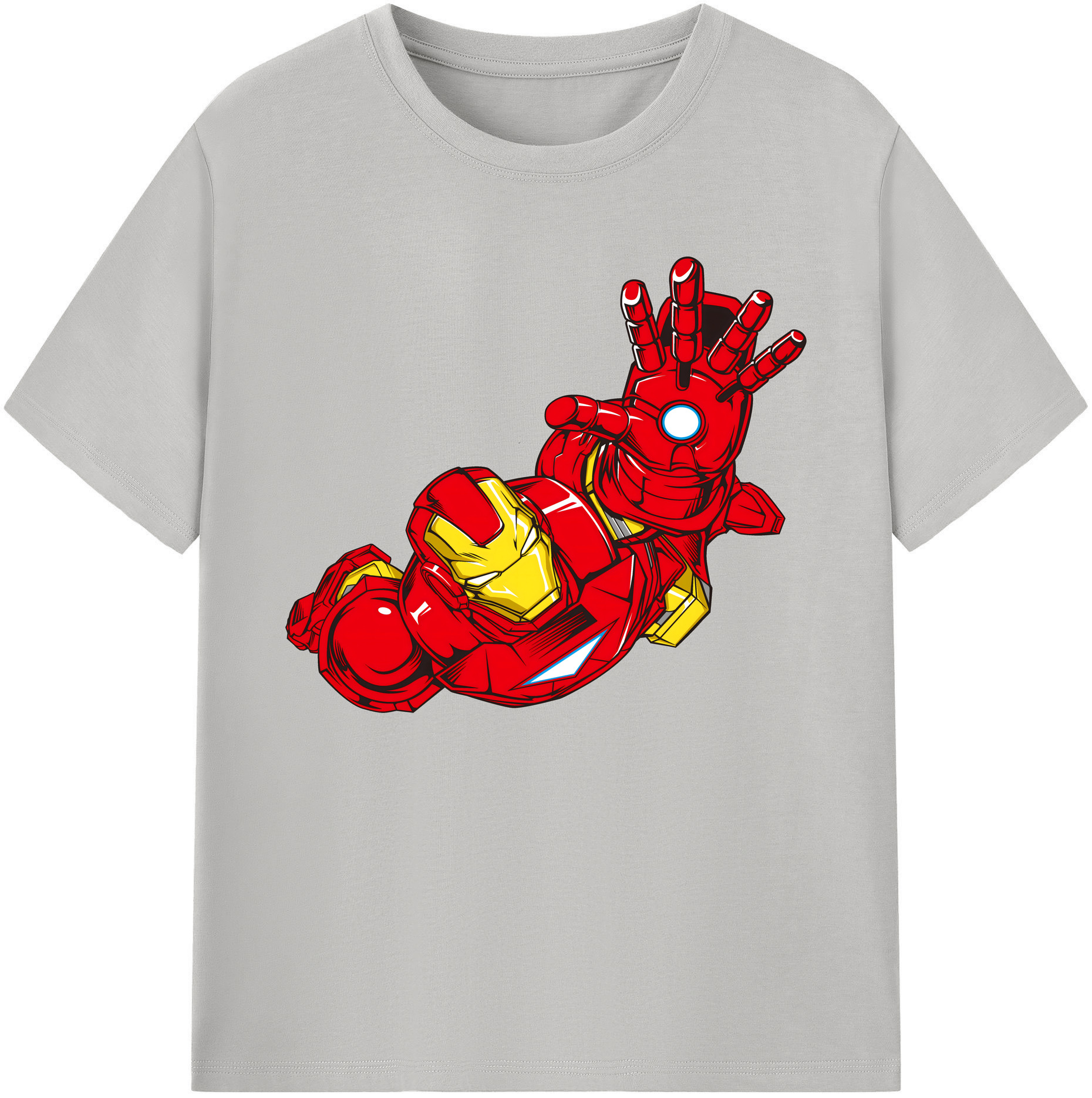 （画像用） アベンジャーズ The Avengers 綿100％ メンズ半袖Tシャツ｜肌触りやわらか＆通気性