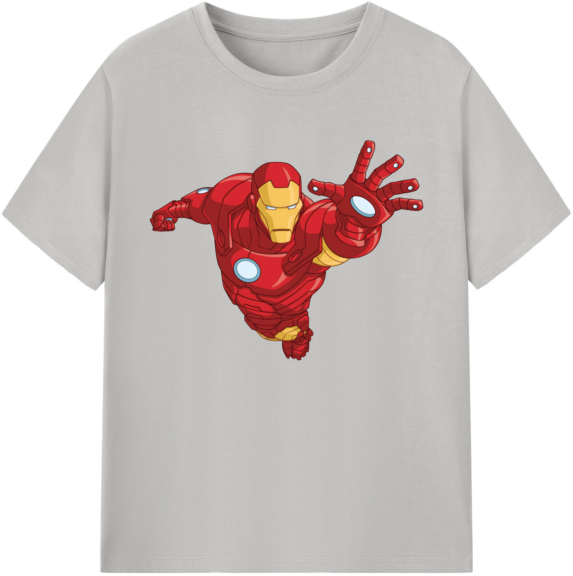 （画像用） アベンジャーズ The Avengers 綿100％ メンズ半袖Tシャツ｜肌触りやわらか＆通気性
