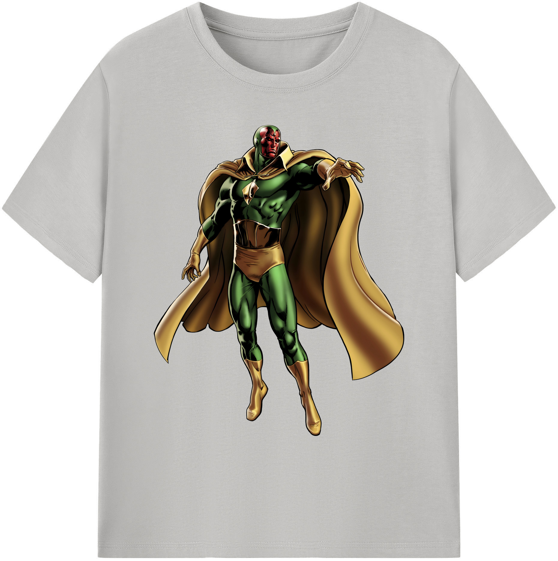 （画像用） アベンジャーズ The Avengers 綿100％ メンズ半袖Tシャツ｜肌触りやわらか＆通気性
