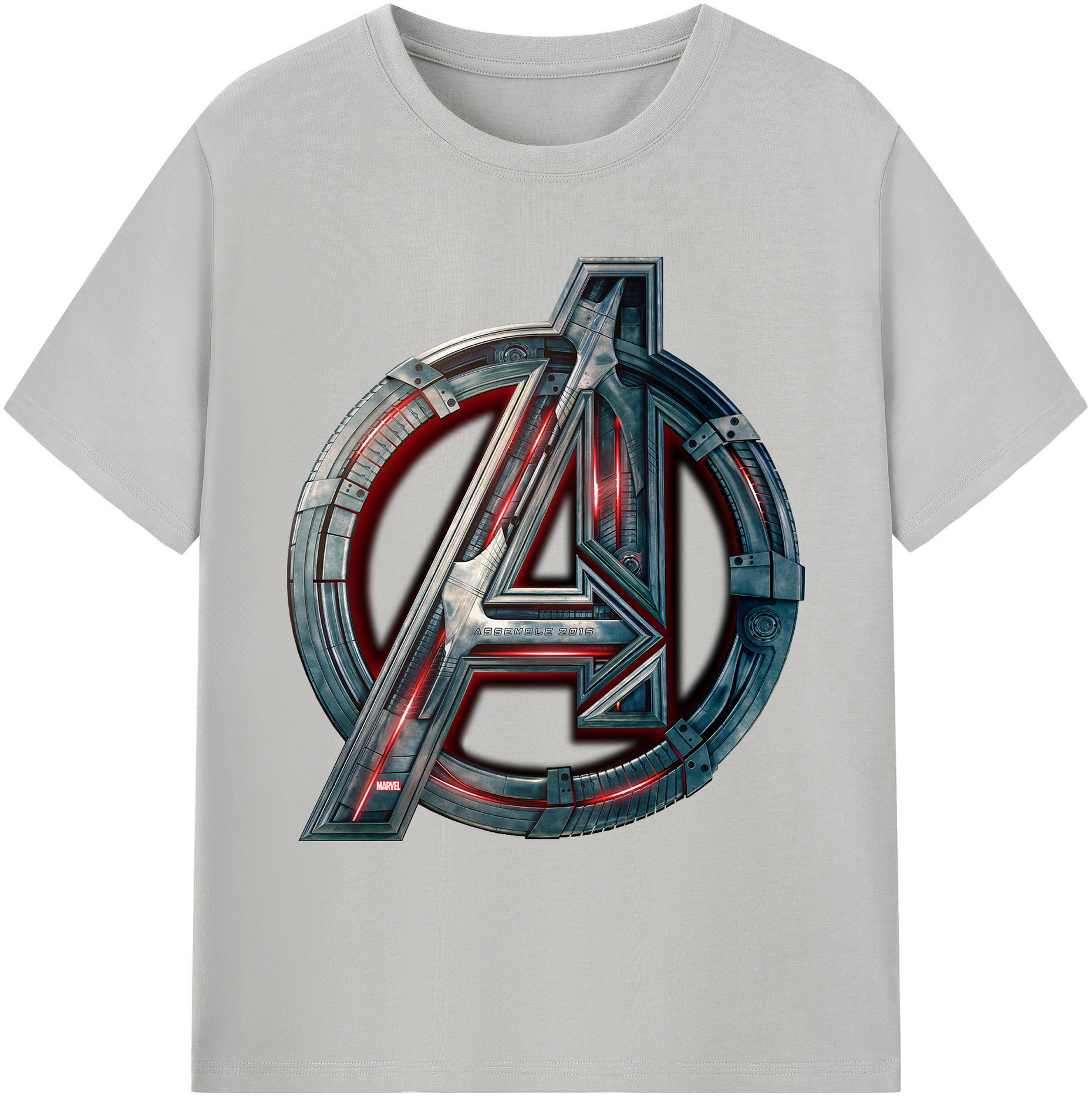 （画像用） アベンジャーズ The Avengers 綿100％ メンズ半袖Tシャツ｜肌触りやわらか＆通気性