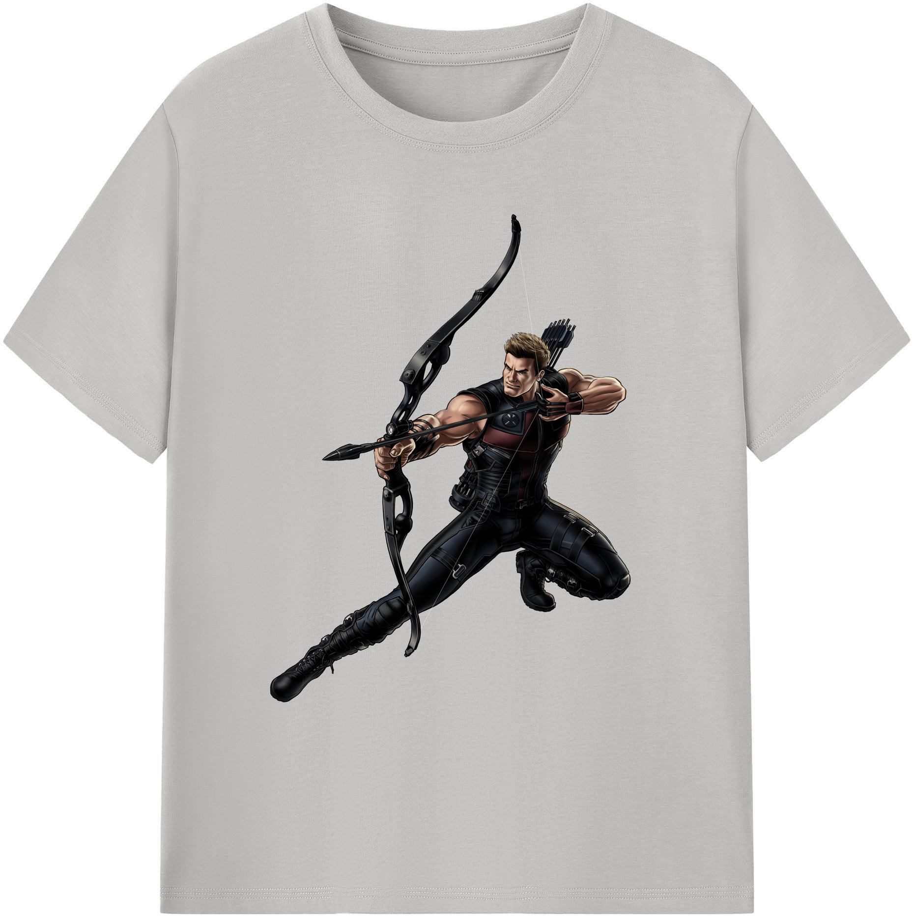 （画像用） アベンジャーズ The Avengers 綿100％ メンズ半袖Tシャツ｜肌触りやわらか＆通気性