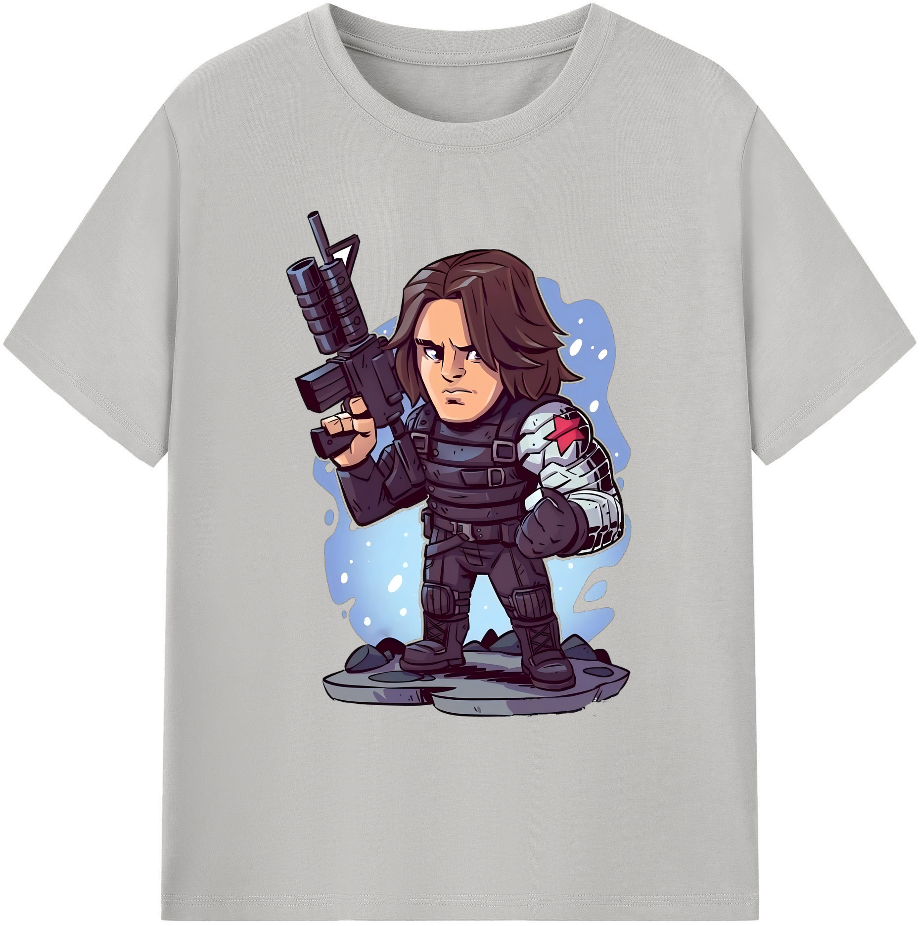 （画像用） アベンジャーズ The Avengers 綿100％ メンズ半袖Tシャツ｜肌触りやわらか＆通気性