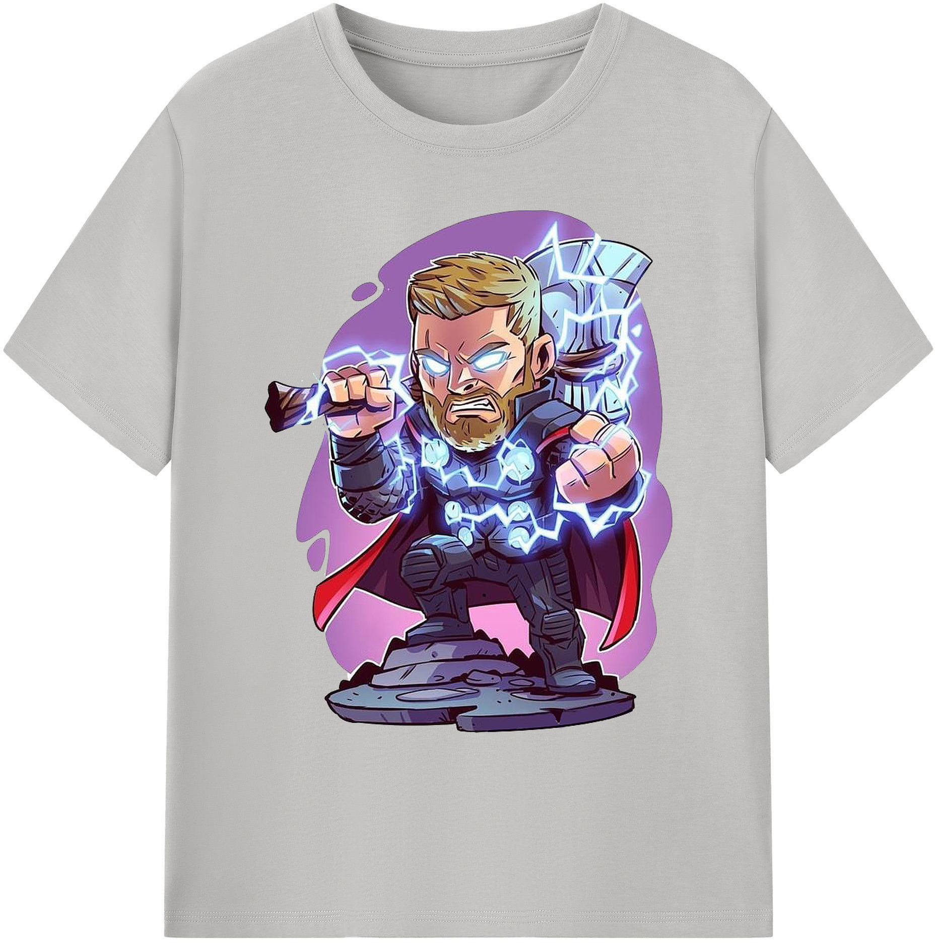 （画像用） アベンジャーズ The Avengers 綿100％ メンズ半袖Tシャツ｜肌触りやわらか＆通気性