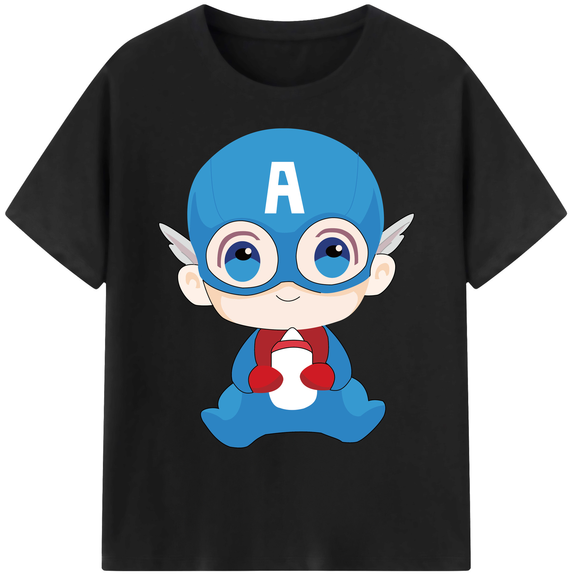 （画像用） アベンジャーズ The Avengers 綿100％ メンズ半袖Tシャツ｜肌触りやわらか＆通気性