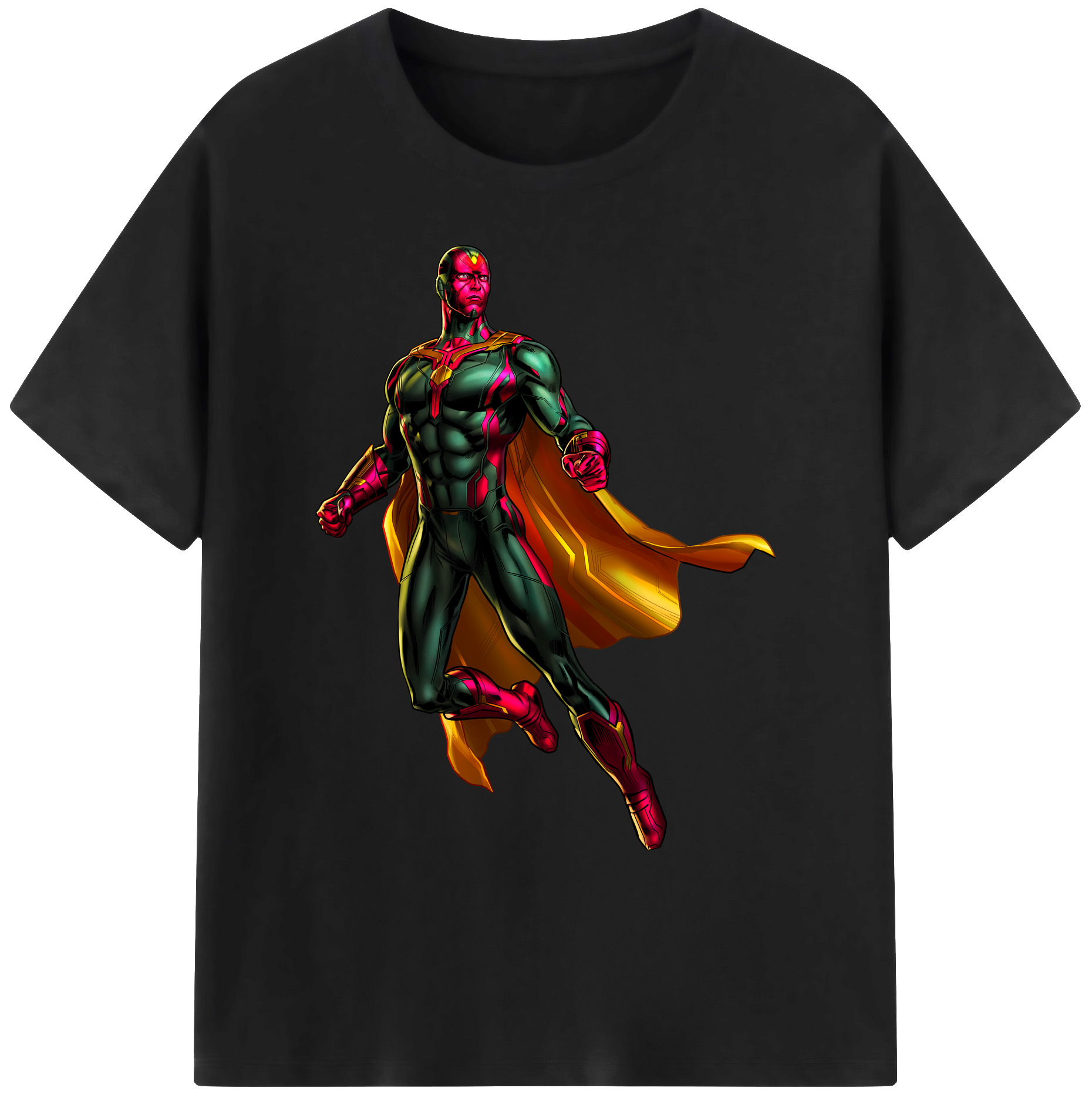 （画像用） アベンジャーズ The Avengers 綿100％ メンズ半袖Tシャツ｜肌触りやわらか＆通気性