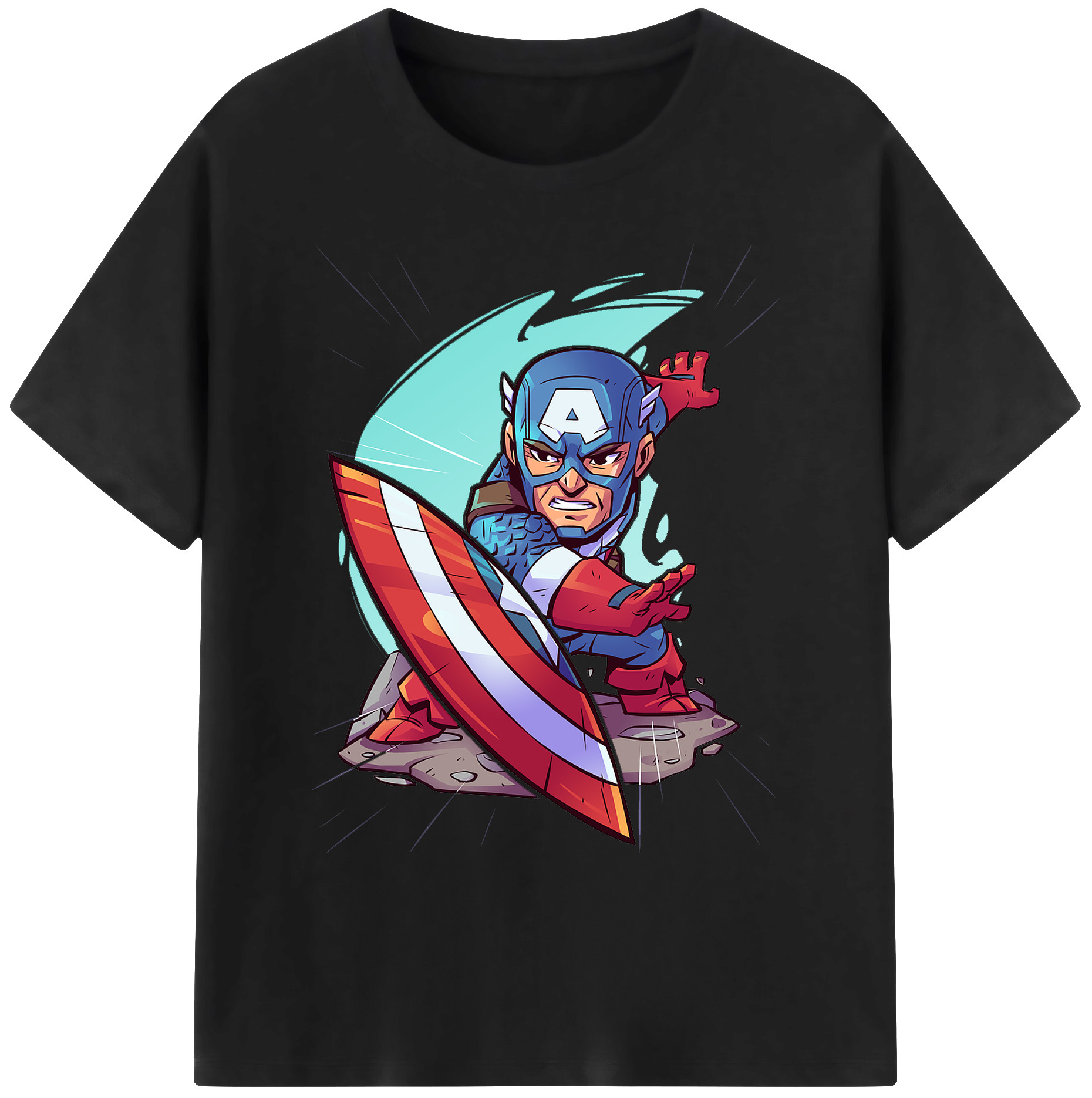 （画像用） アベンジャーズ The Avengers 綿100％ メンズ半袖Tシャツ｜肌触りやわらか＆通気性