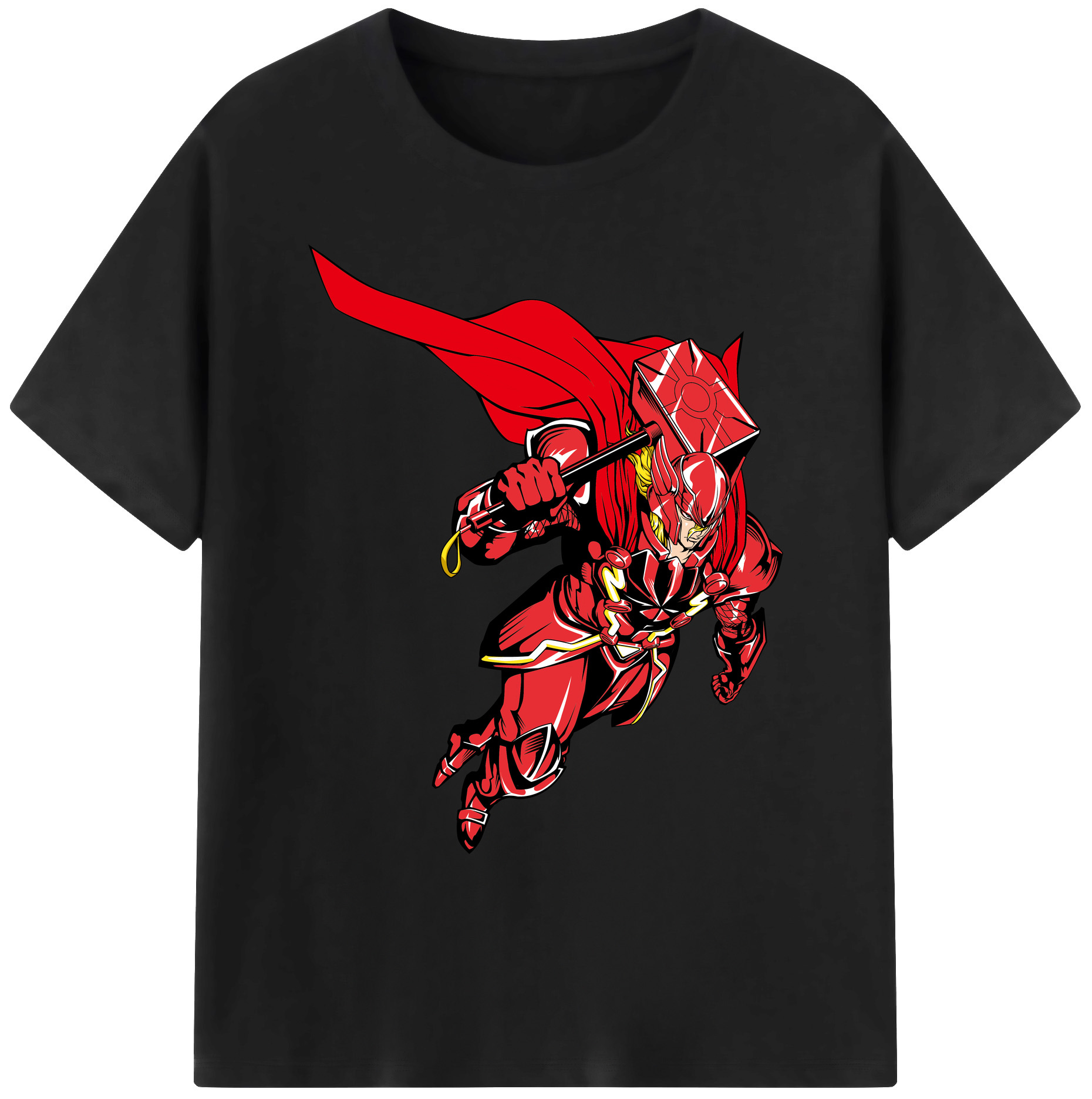 （画像用） アベンジャーズ The Avengers 綿100％ メンズ半袖Tシャツ｜肌触りやわらか＆通気性