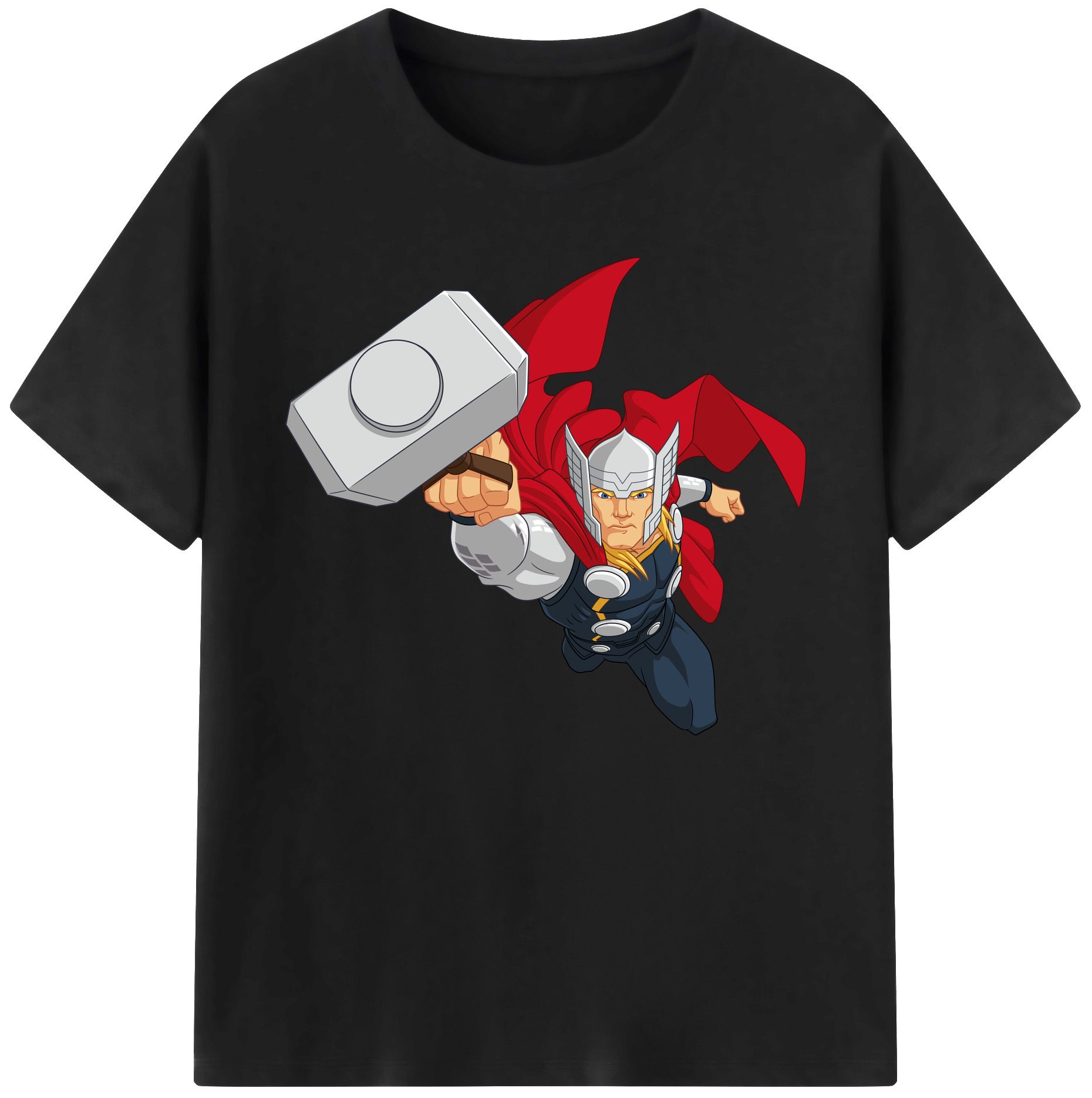 （画像用） アベンジャーズ The Avengers 綿100％ メンズ半袖Tシャツ｜肌触りやわらか＆通気性